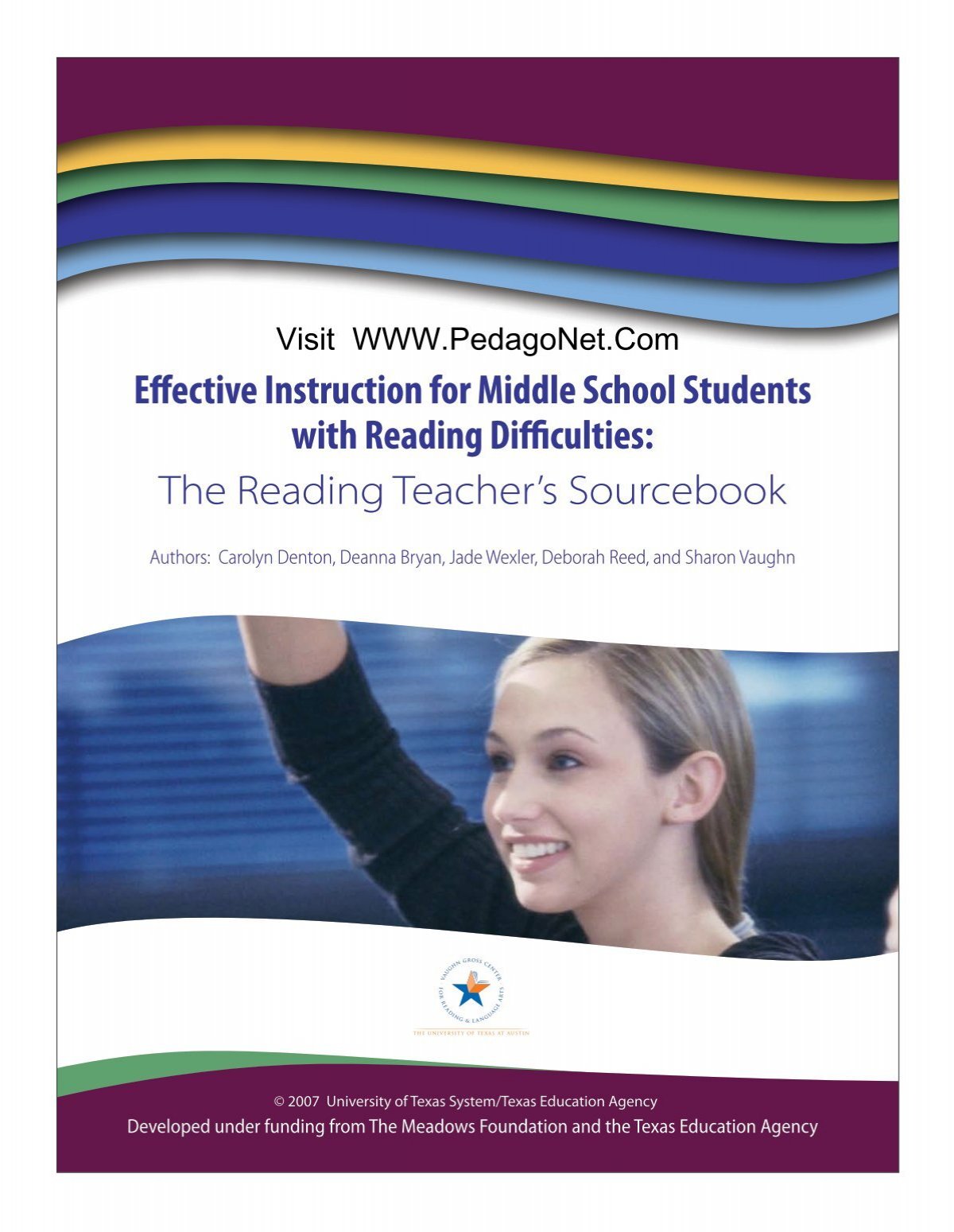 Rti Reading Activities For Middle School