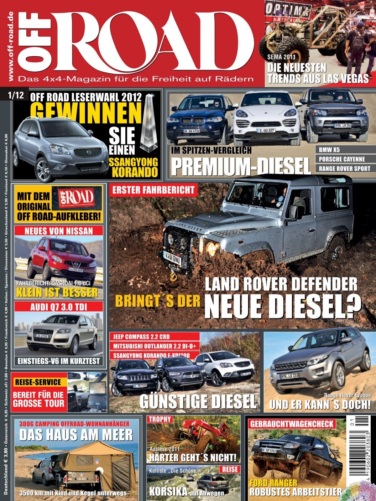 OFF ROAD Land Rover Defenser: Bringt´s der neue Diesel? (Vorschau)