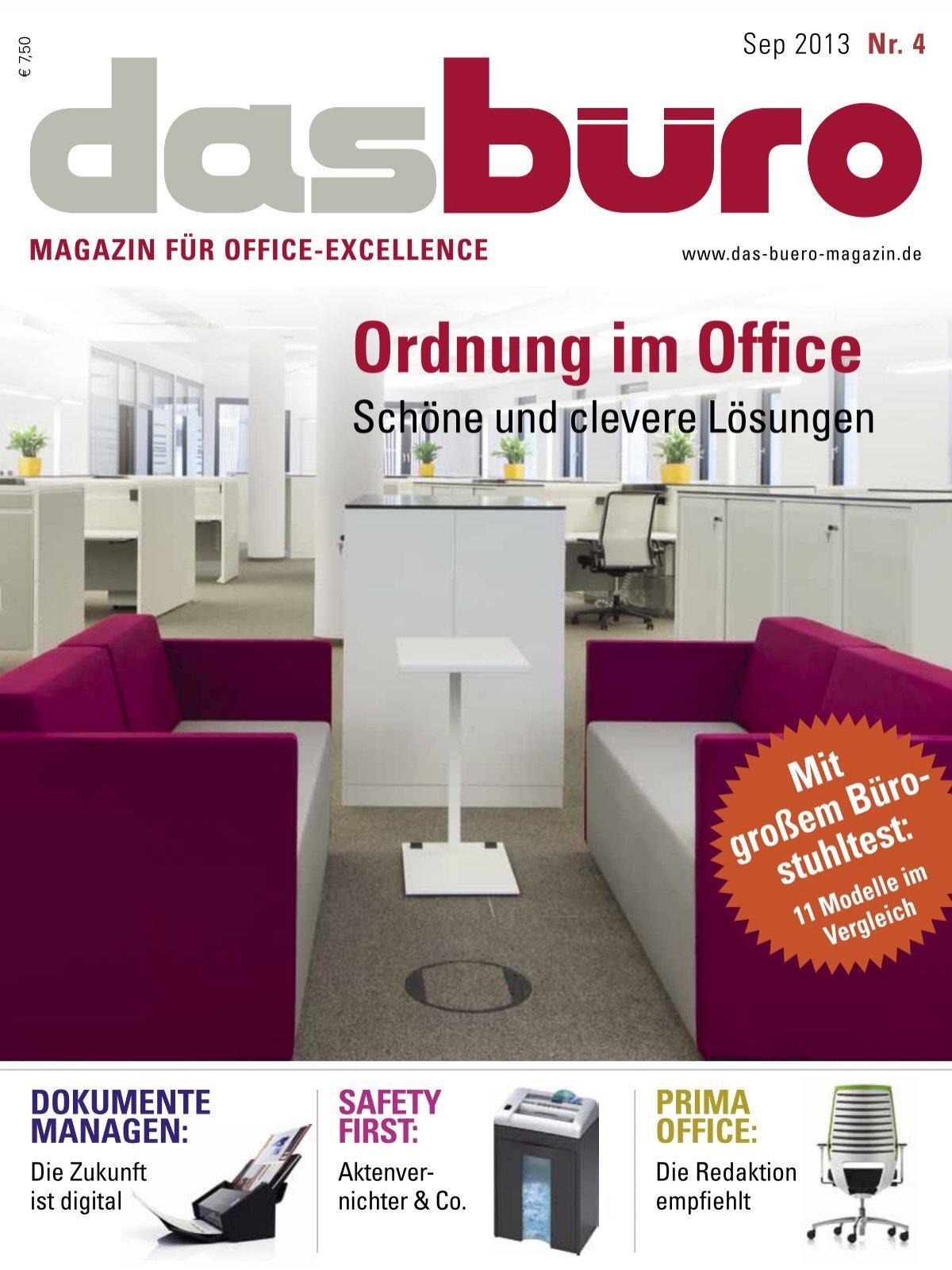 Das Büro Ausgabe 4/2013 (Vorschau)