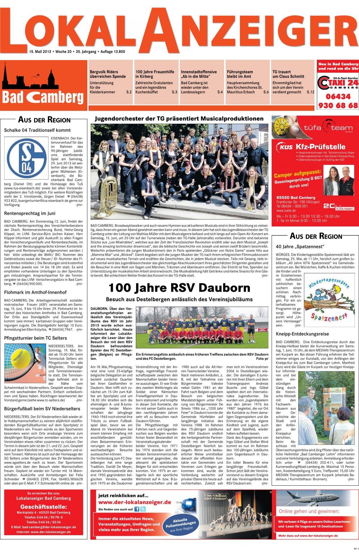 KW 20 | 15.05.2013 - Der Lokalanzeiger