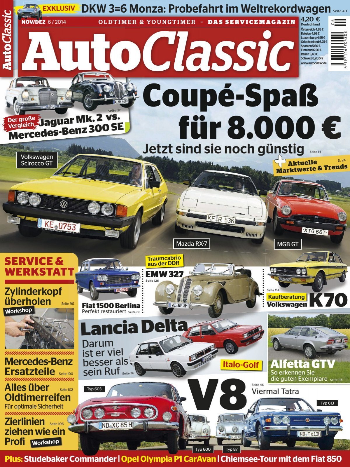 AUTO CLASSIC Coupé-Spaß für 8.000 € (Vorschau)