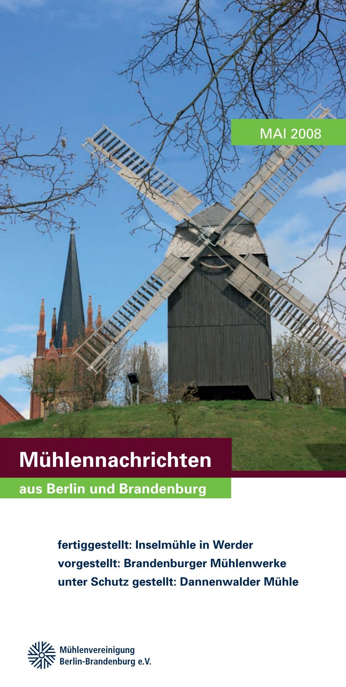 Mühlennachrichten - Mühlenvereinigung Berlin-Brandenburg