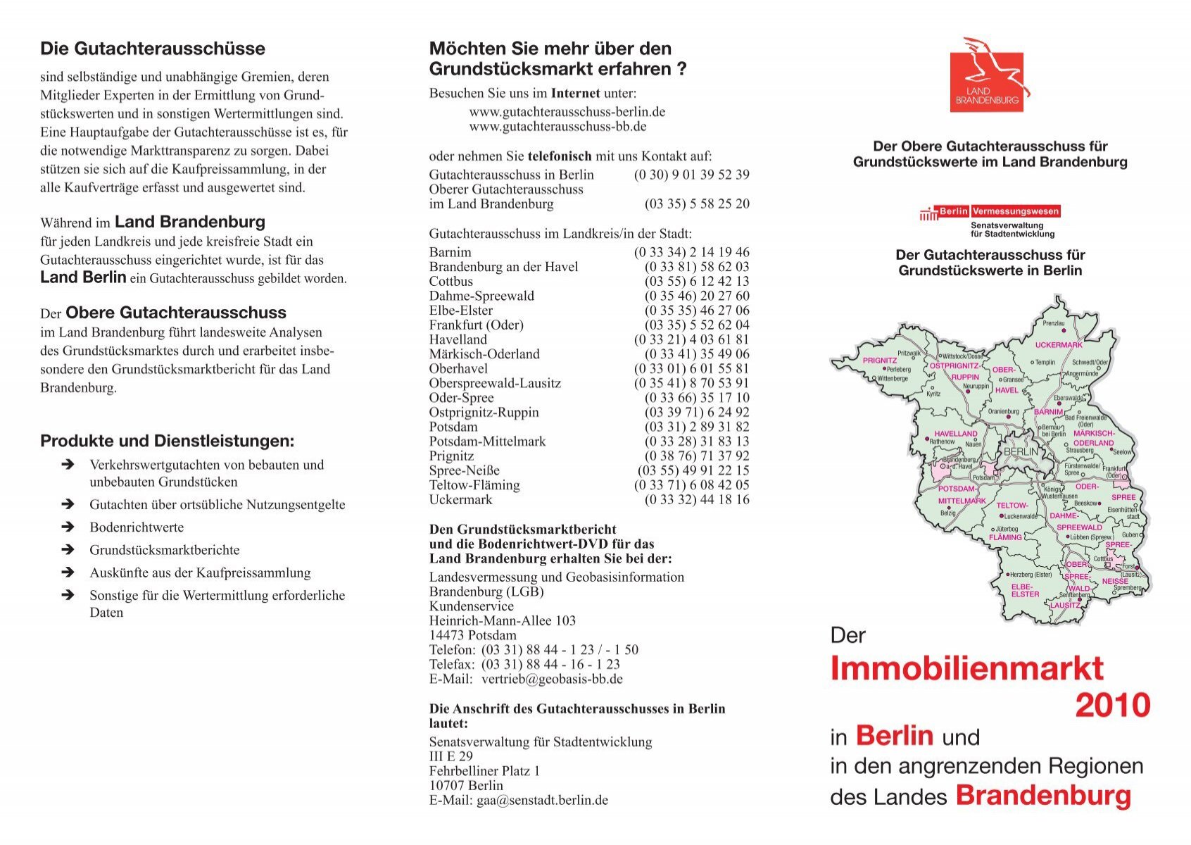 10 Landesvermessung Und Geobasisinformation Brandenburg