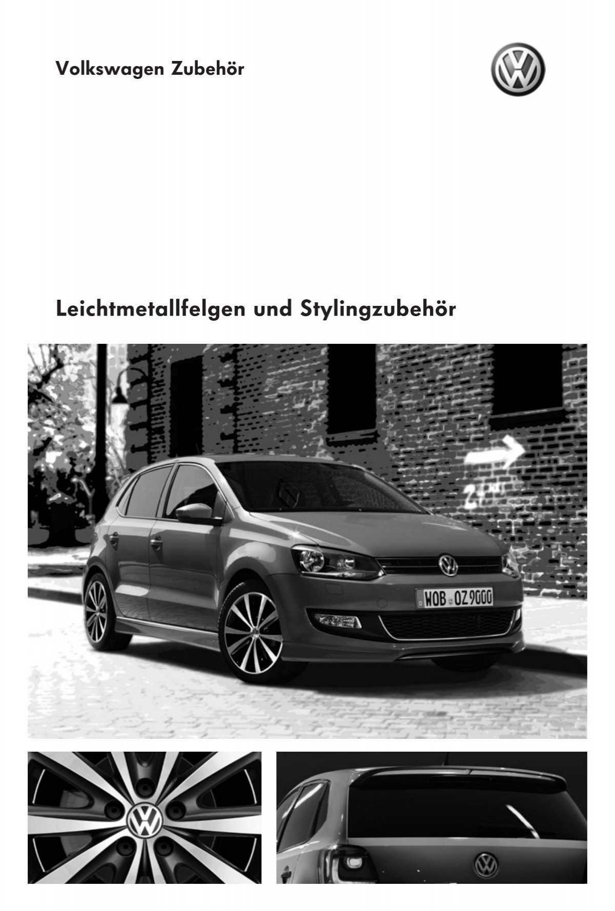 Prospekt (0,5MB, PDF) - Volkswagen Zubehör
