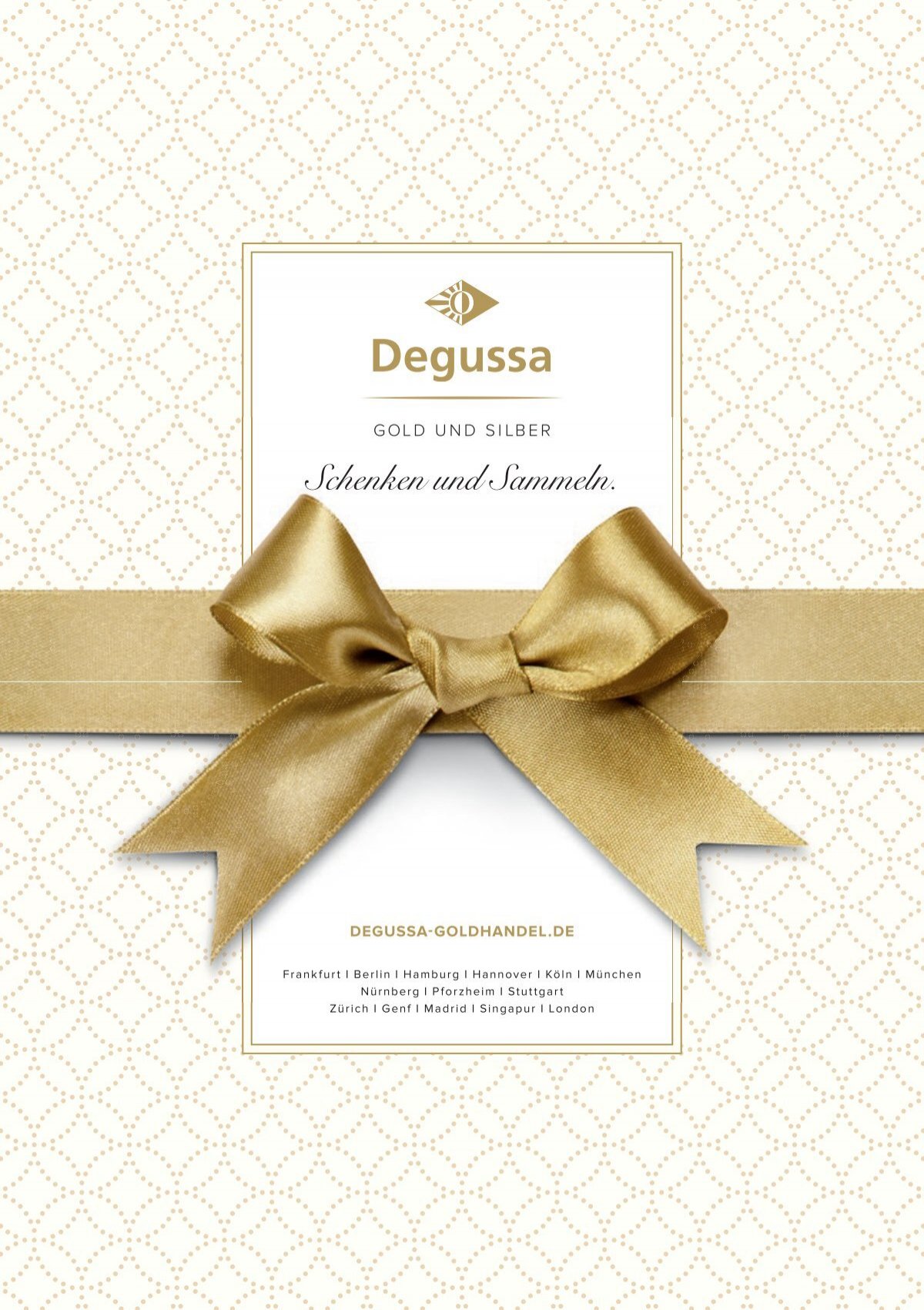 Degussa Goldhandel Weihnachtsbeileger 16