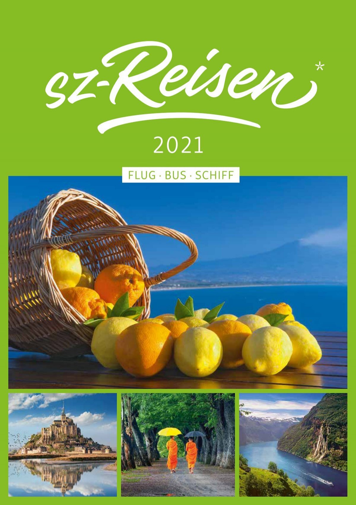 Der sz-reisen Katalog 2021