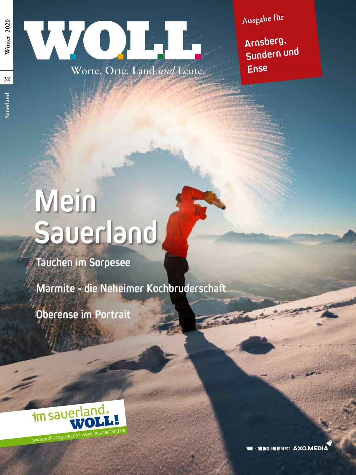 WOLL Magazin 2020.4 Winter I Arnsberg, Sundern, Ense