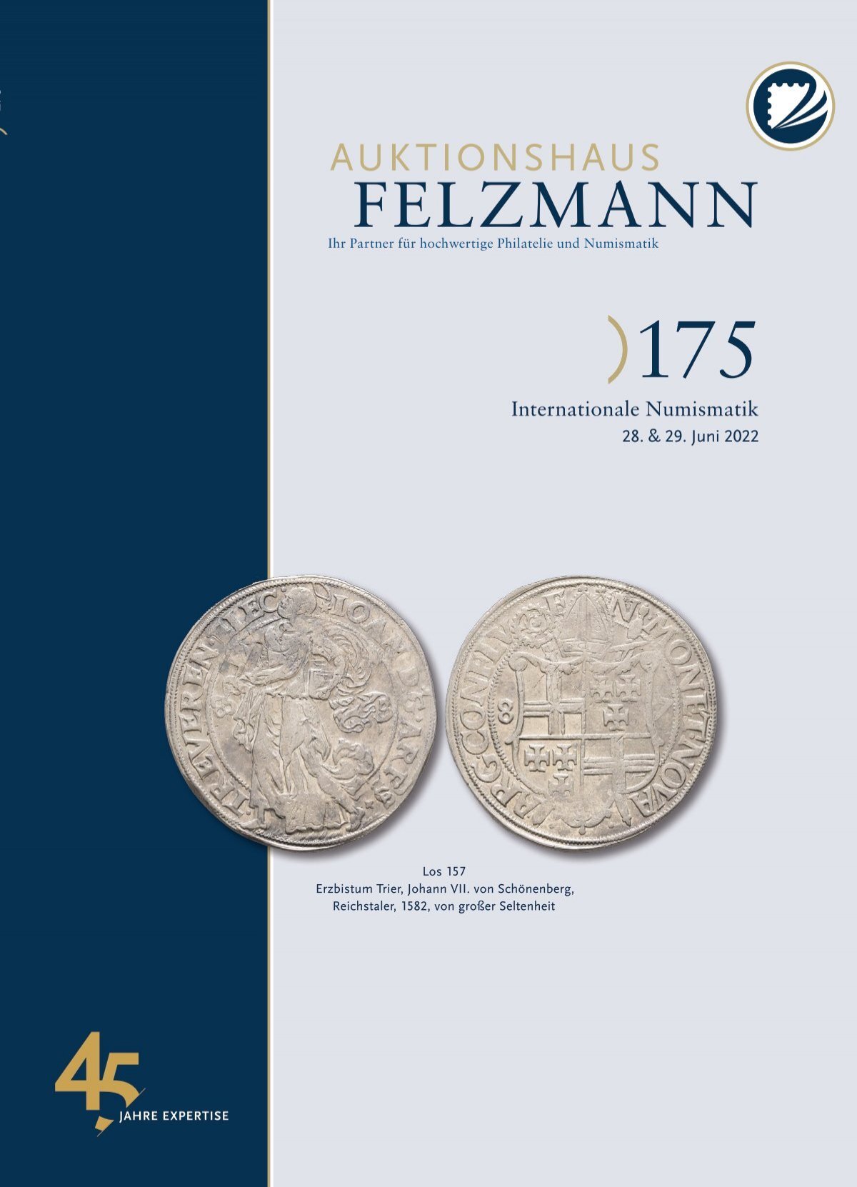 Numismatik 175. Auktion