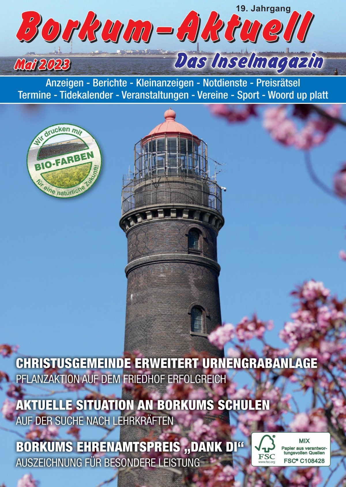 Mai 2023 / Borkum-Aktuell - Das Inselmagazin
