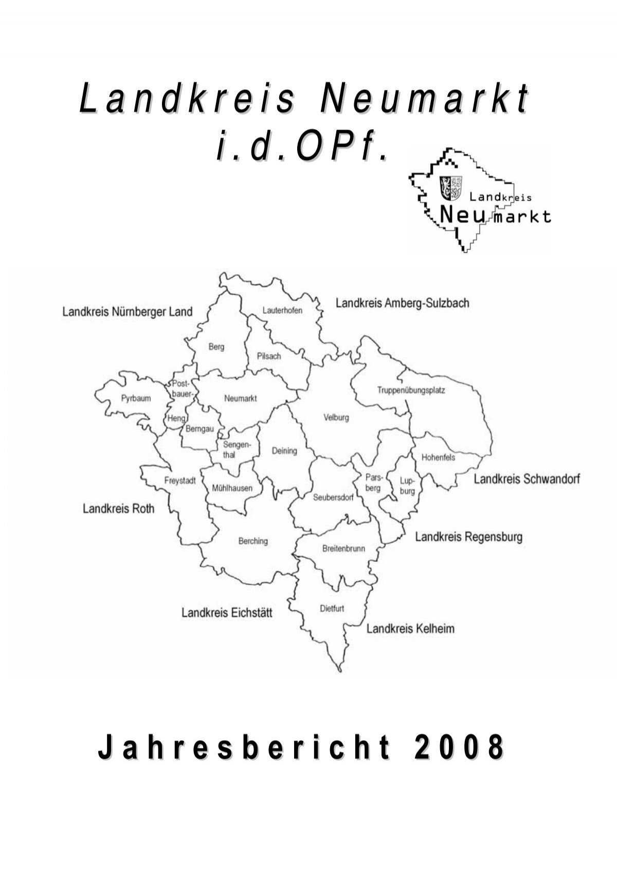 Jahresbericht 2008 Landkreis Neumarkt