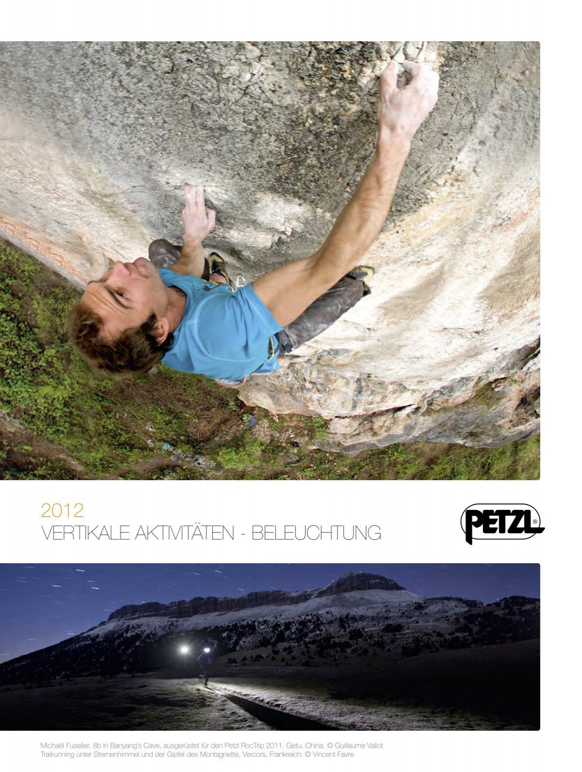Petzl Sport Katalog 2012 PDF herunterladen - Krah.com