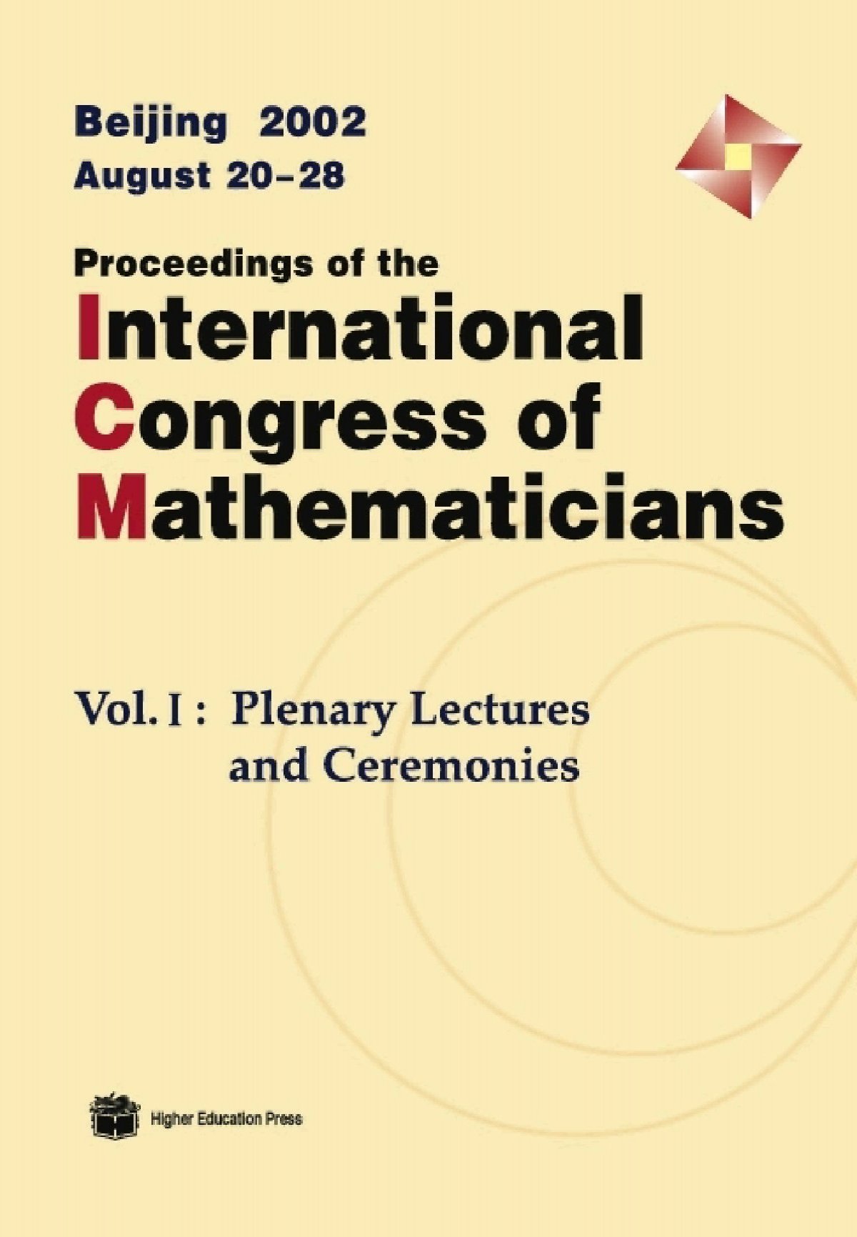 International Congress Of Mathematicians