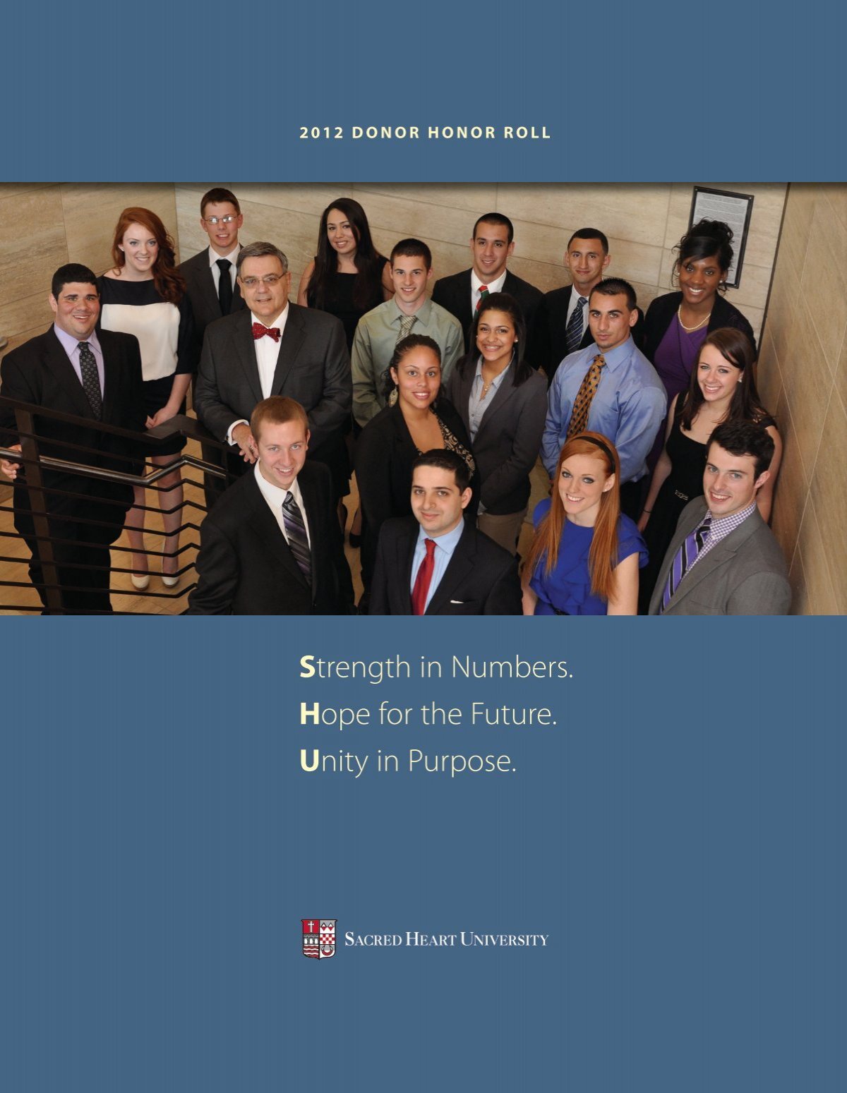 2011-2012 Donor Report pdf - Sacred Heart University