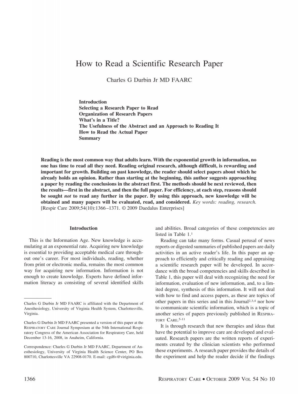 scientific research paper reddit
