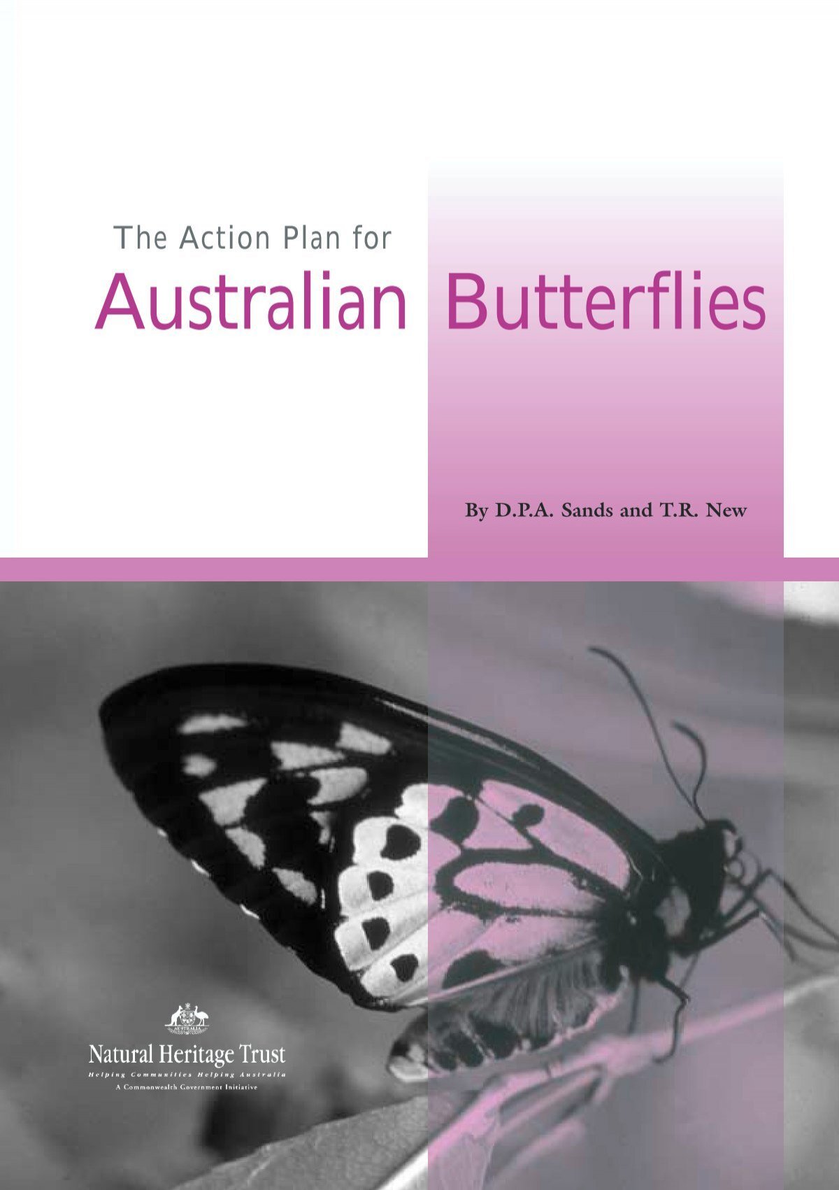 The Action Plan for Australian Butterflies ( PDF - 2177