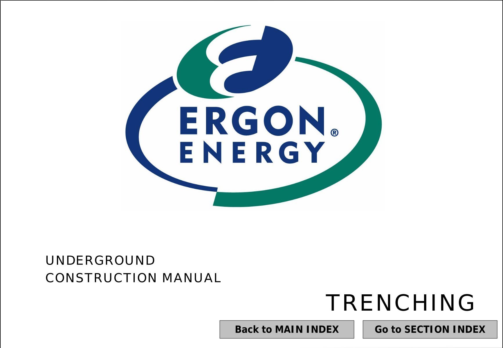 TRENCHING - Ergon Energy