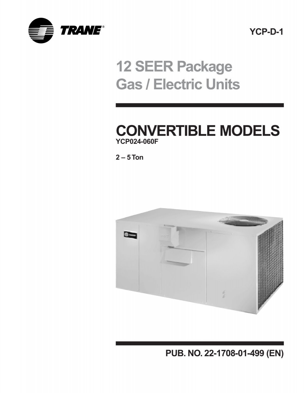 12 SEER Package Gas / Electric Units CONVERTIBLE  - AirEng.com