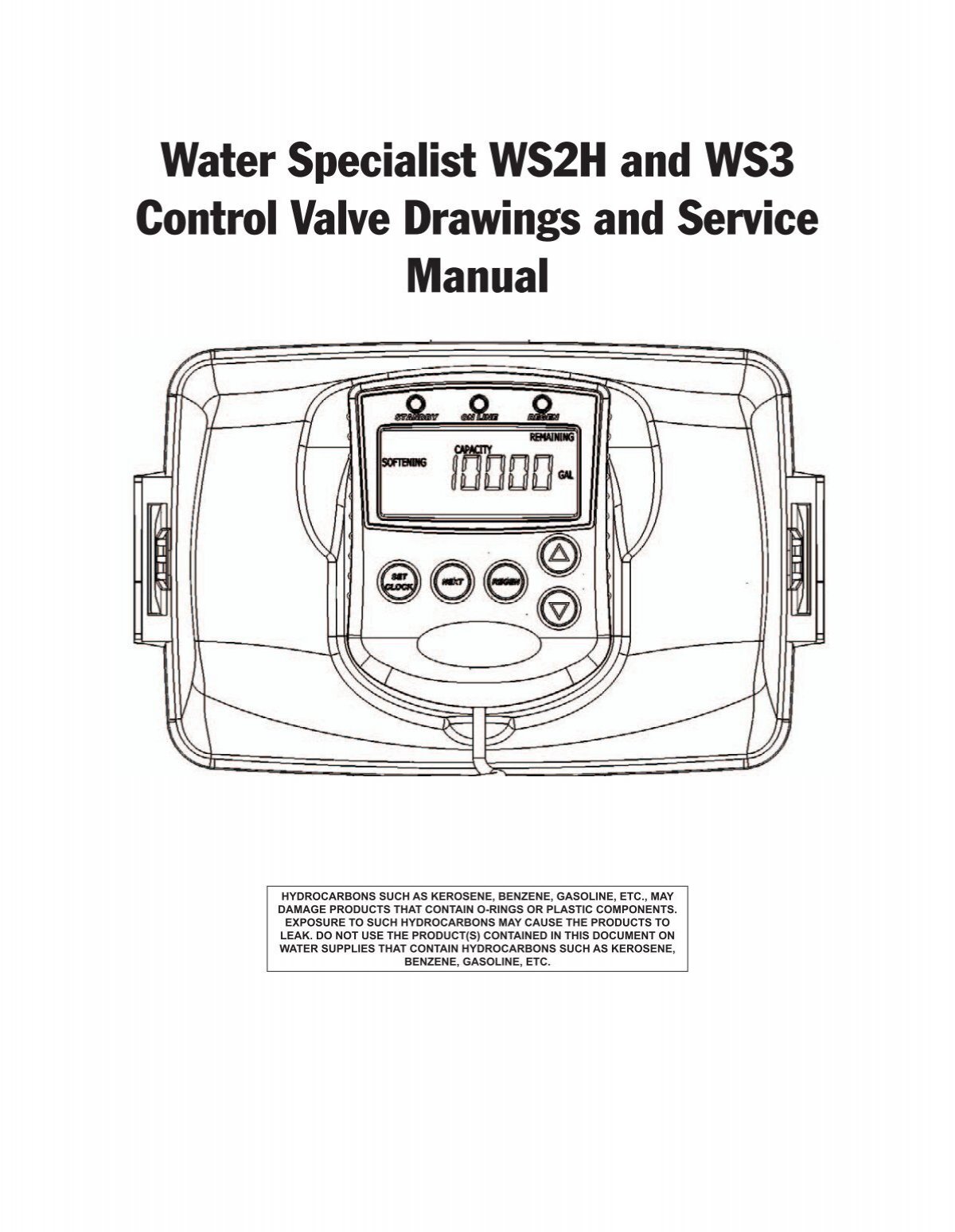 Ws2h Ws3 Service Manual Clack Corporation