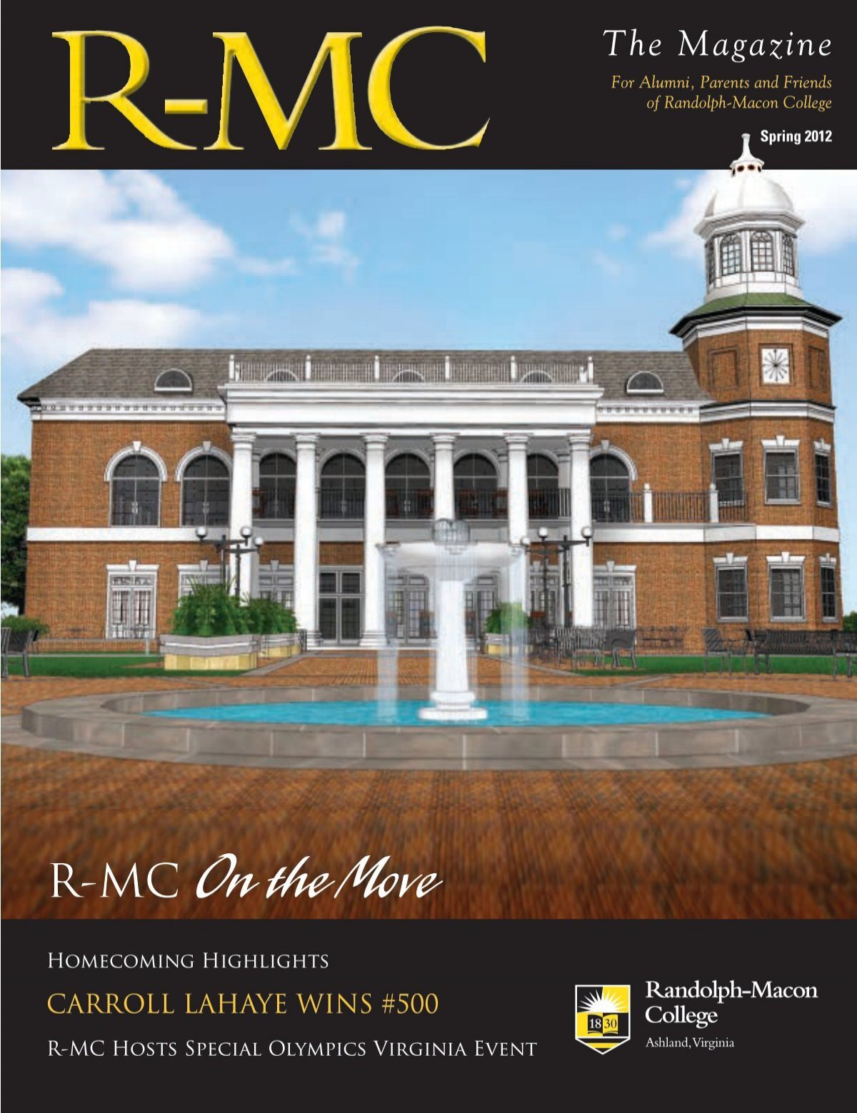 Spring 2012 Edition - Randolph-Macon College