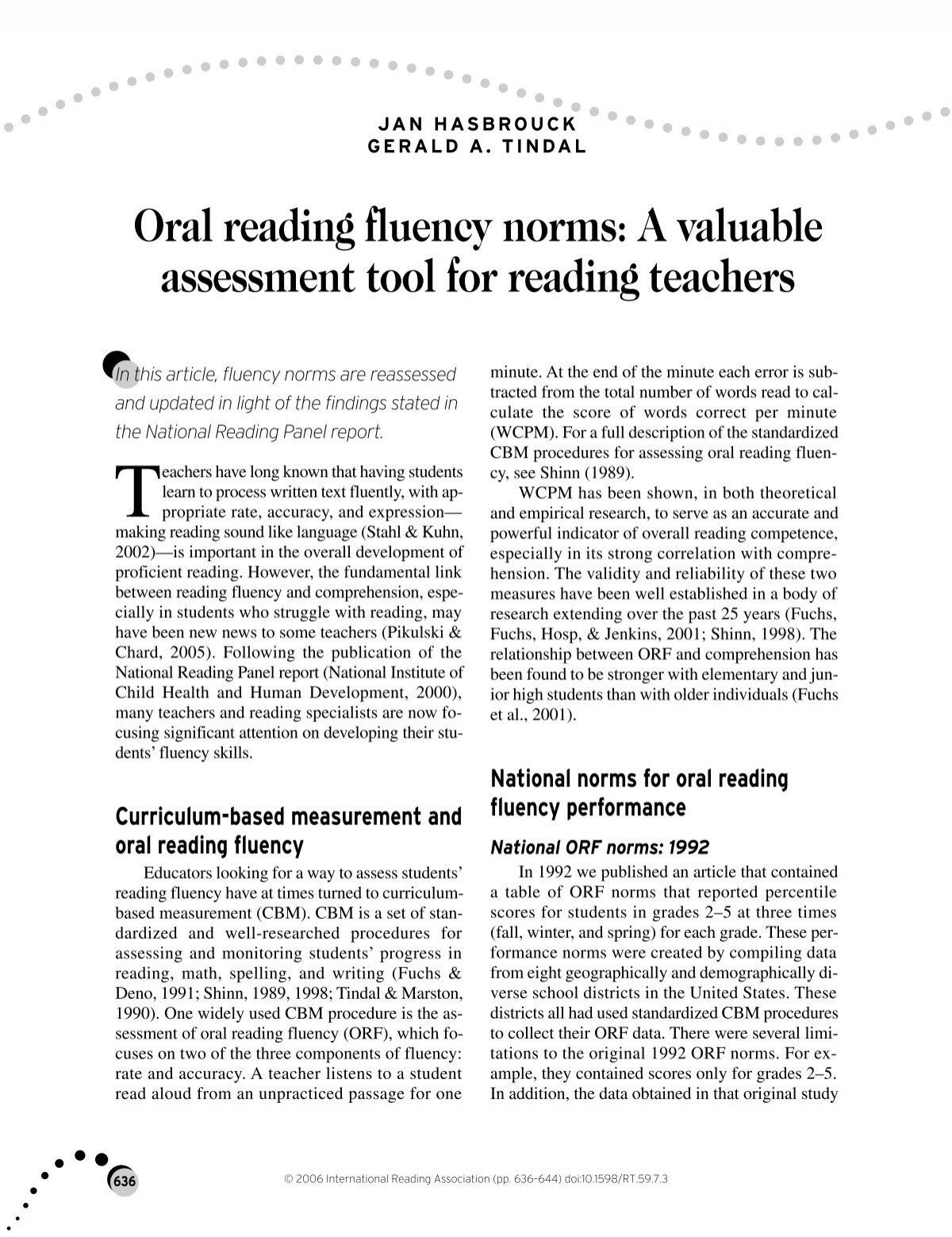oral-reading-fluency-norms-a-valuable-assessment-tool-for-reading