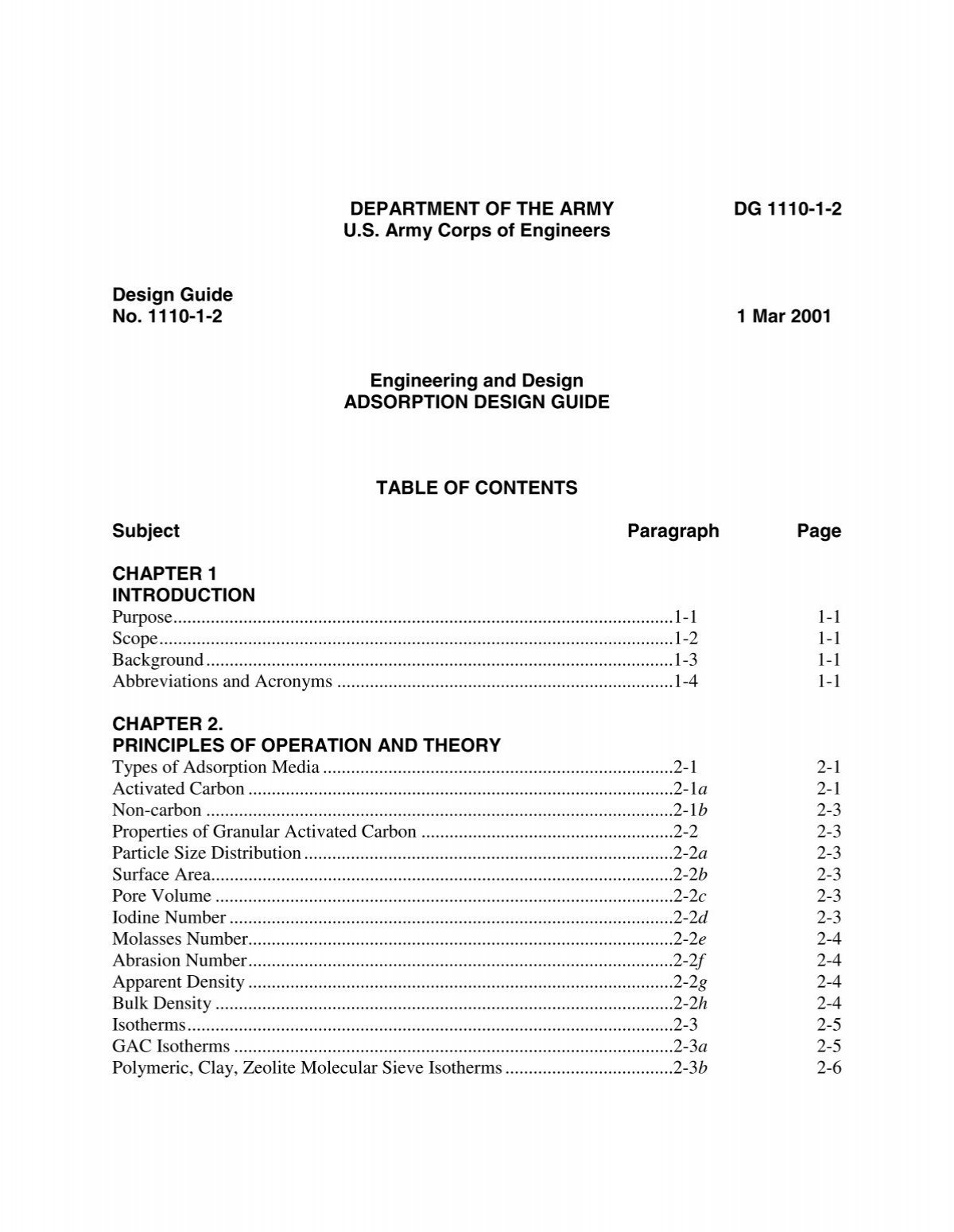 Gac Publications Us Army Corps Of Engineers