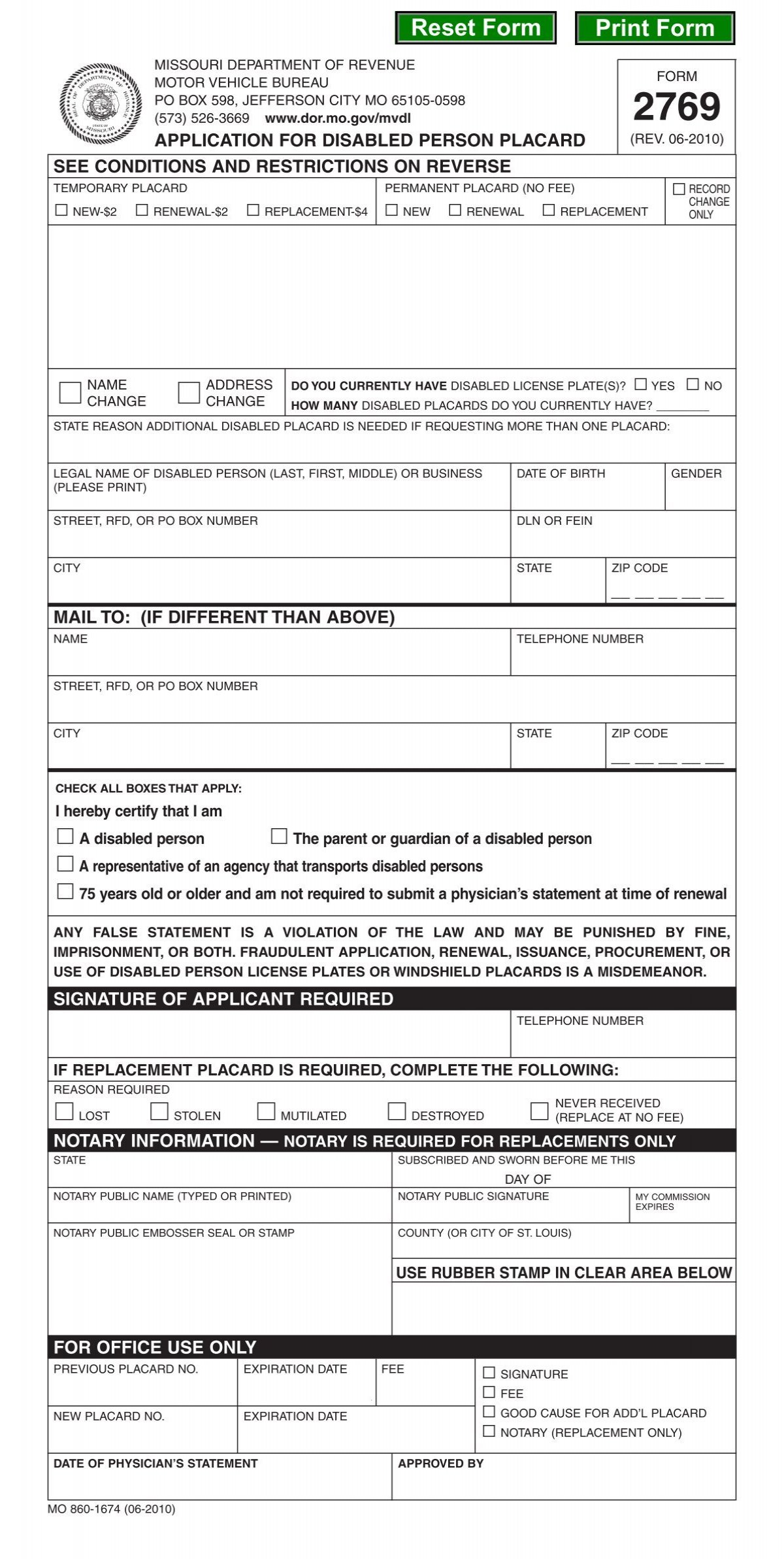 application-for-disabled-person-placard-form-2769-missouri