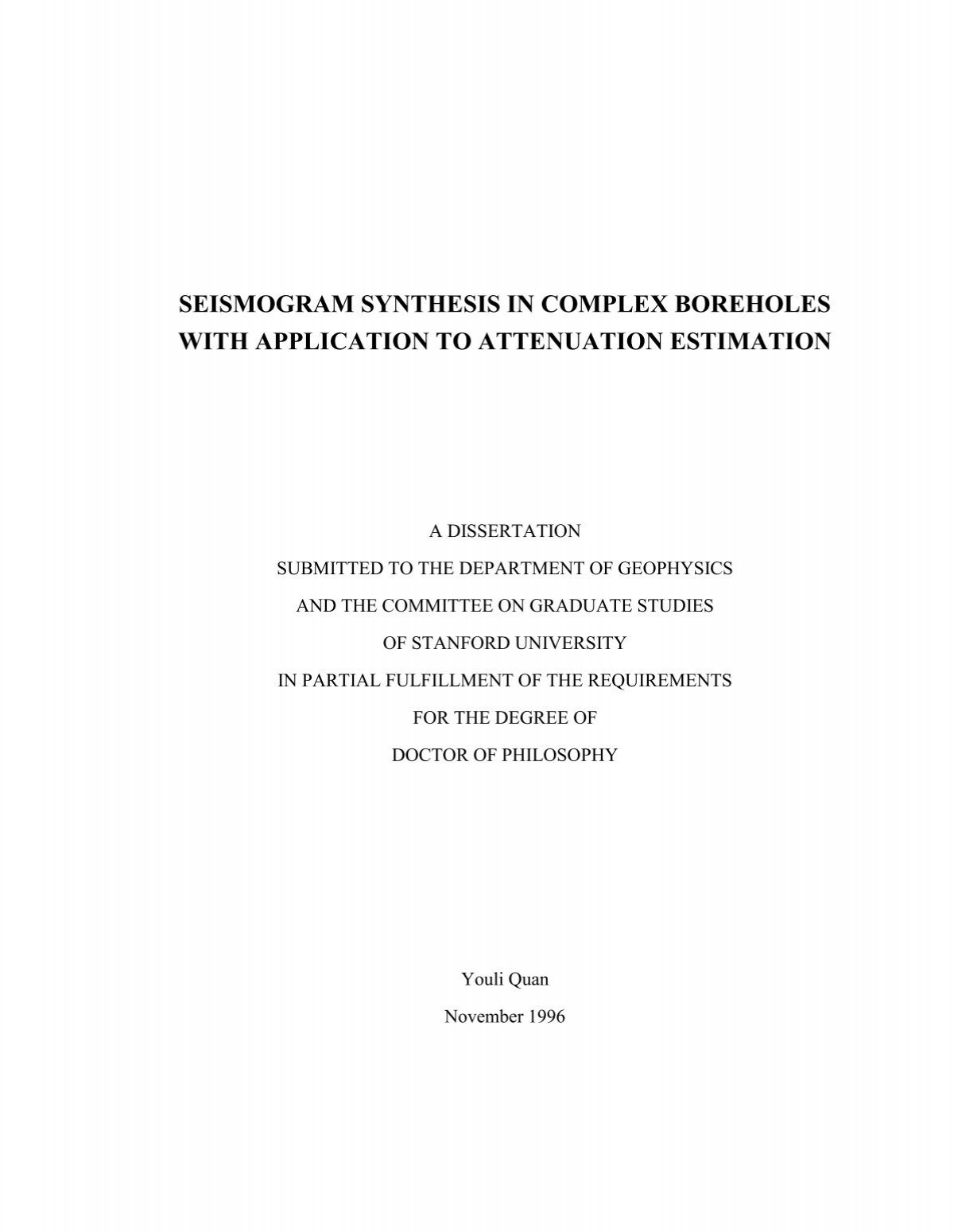 stanford university phd thesis download