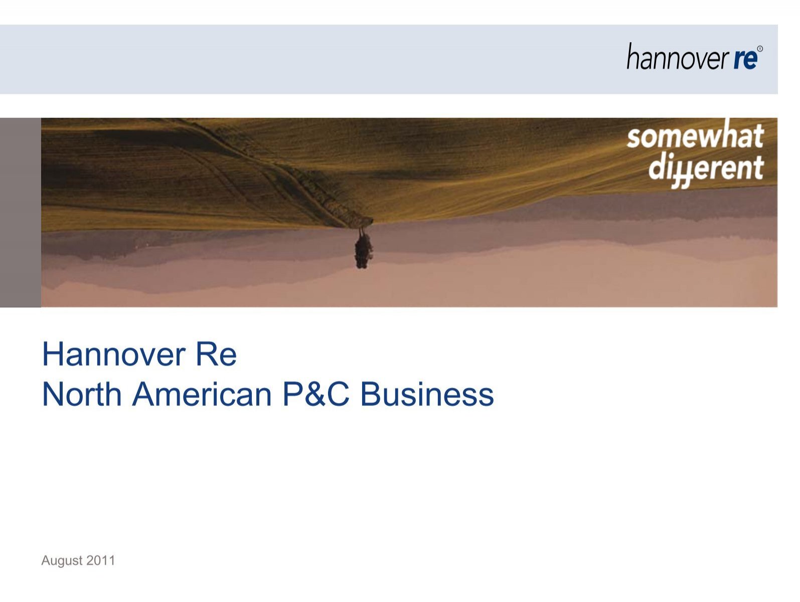 Hannover Re North American P C Business Non Life