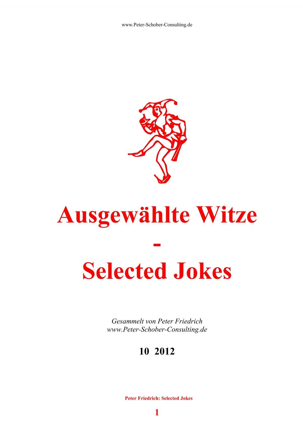 500 Seiten Witze - Peter Schober Consulting