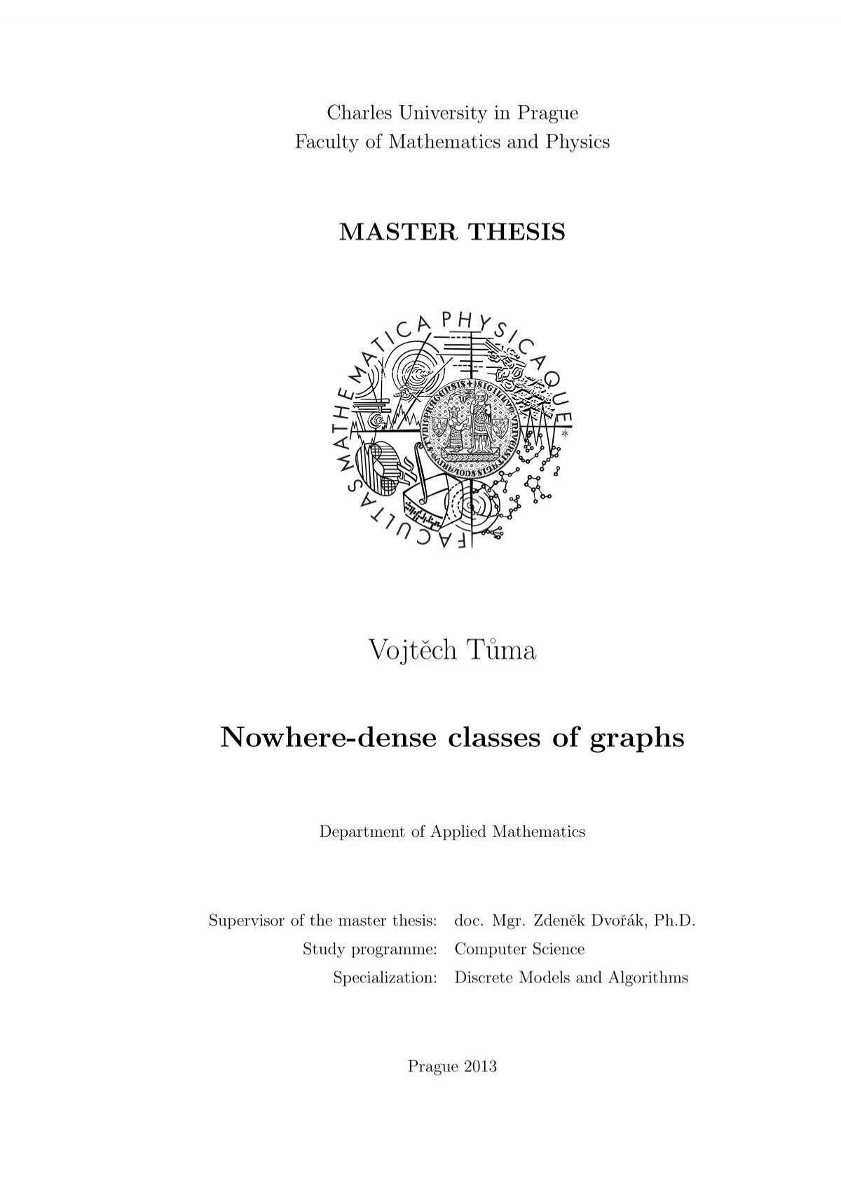 literature diploma thesis