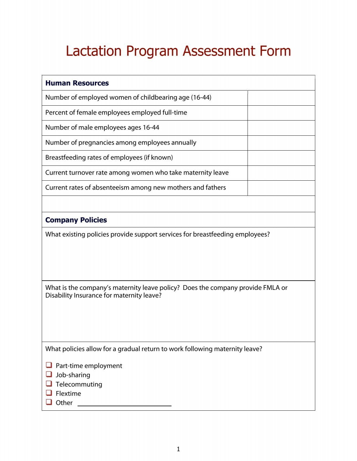 lactation-program-assessment-form-womenshealth-gov