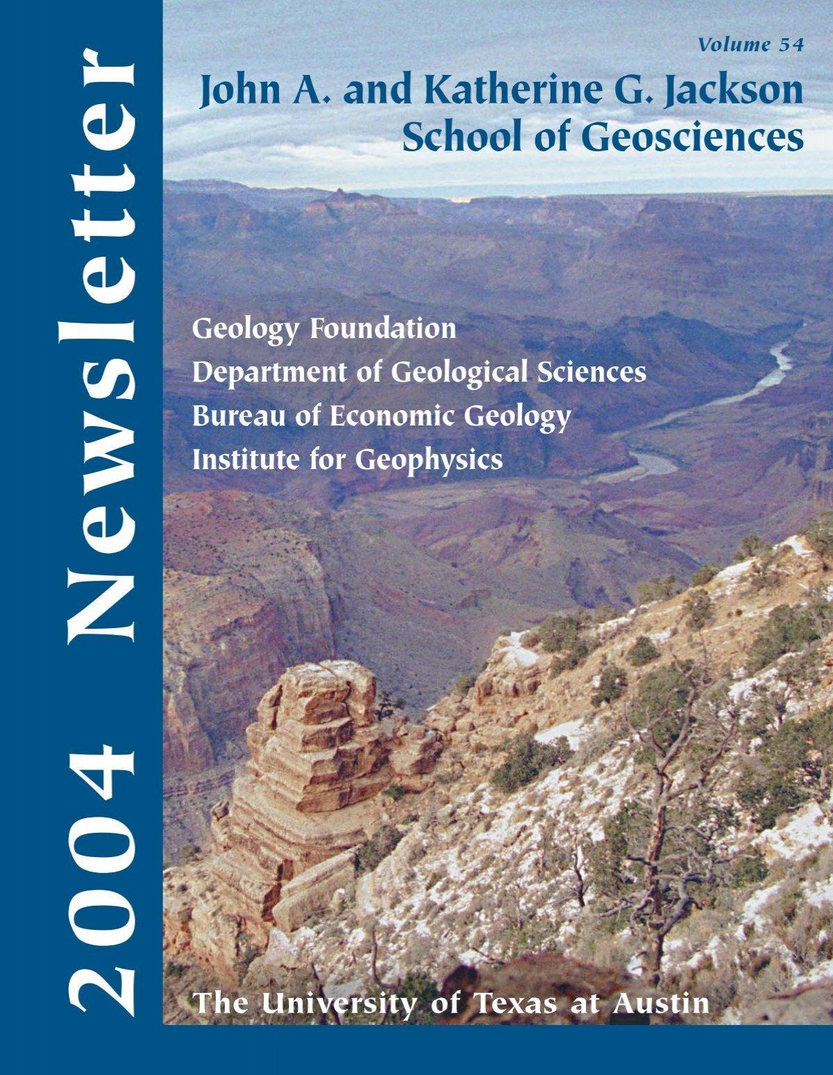 JSG newsletter04 final.pmd - Jackson School of Geosciences - The