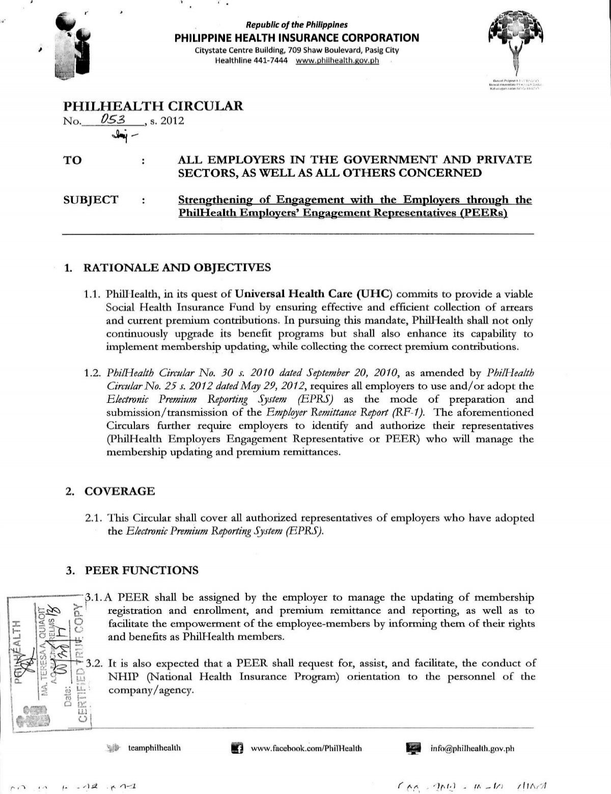 philhealth-circular-philippine-health-insurance-corporation