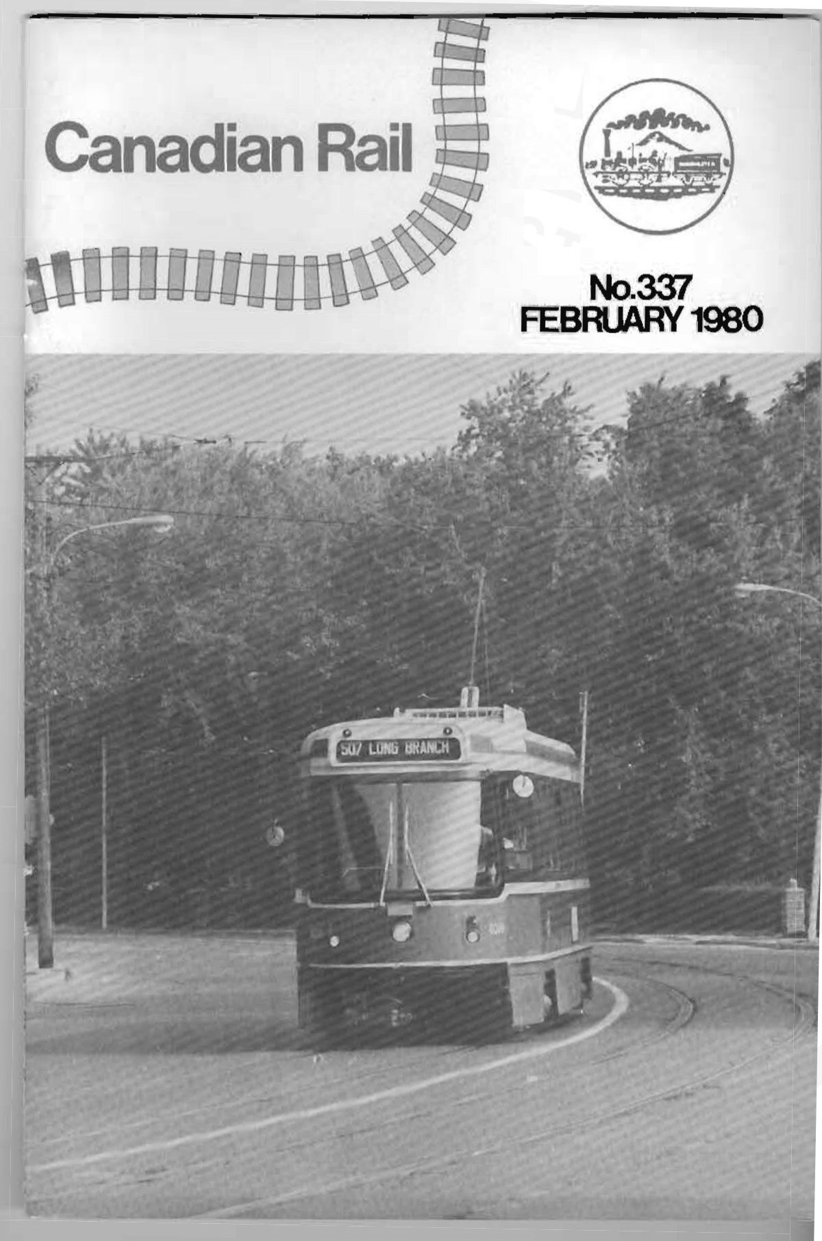 507 Long Branch TTC Trolley Streetcar TORONTO ON Humber Loop 1980 Photo  Slide