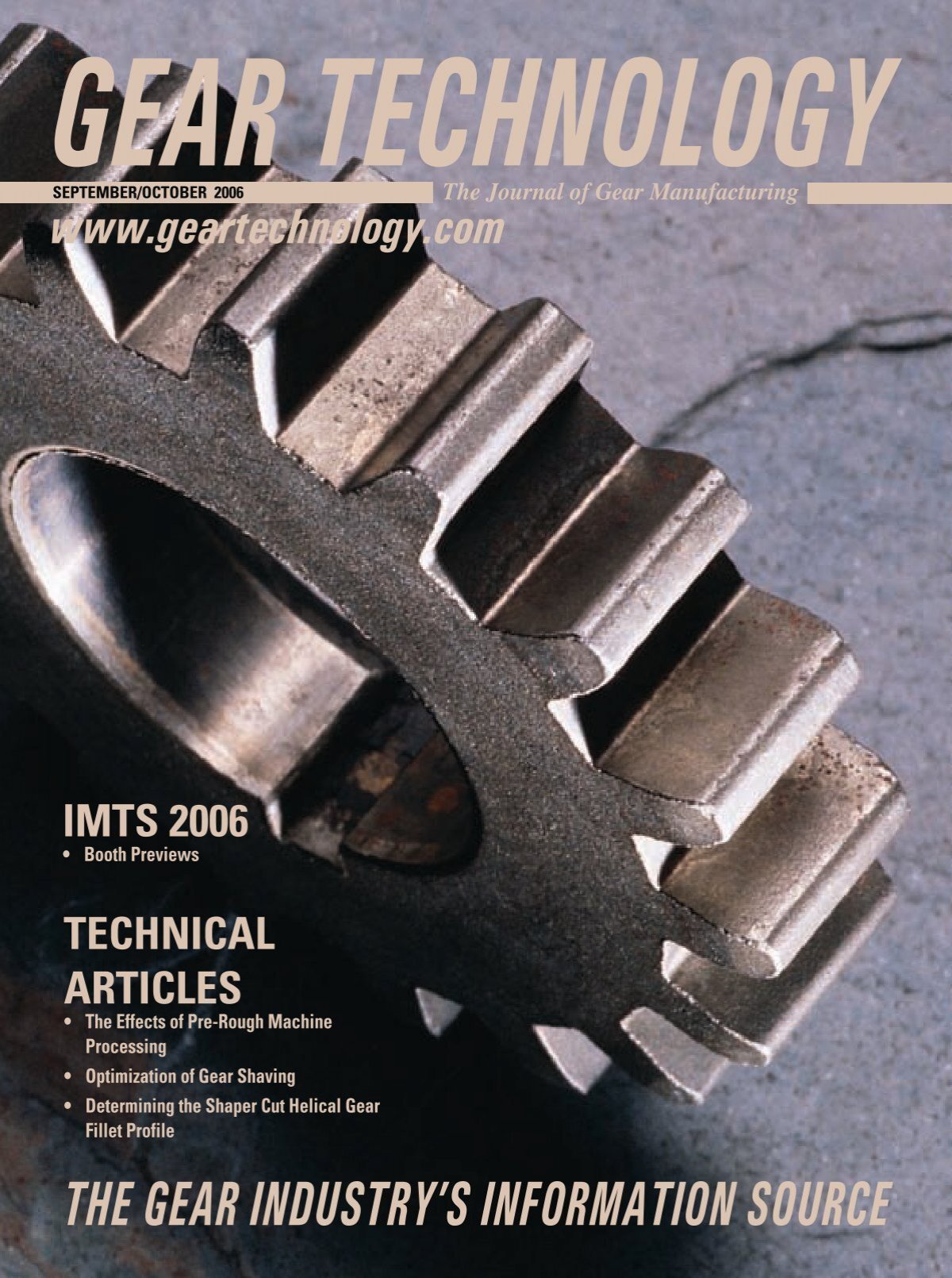 Download the September/October 2006 Issue in PDF format - Gear 