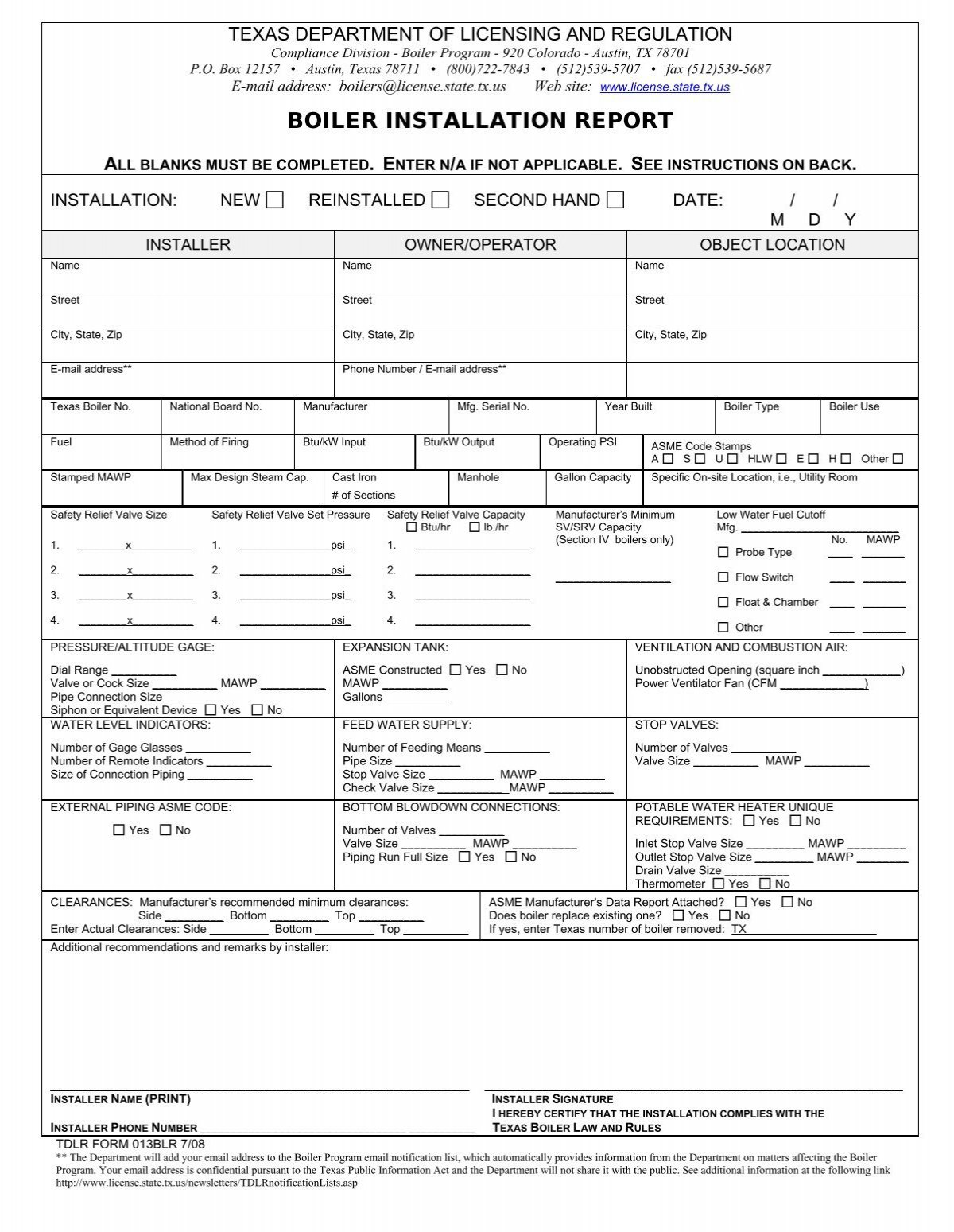 form-013blr-texas-department-of-licensing-and-regulation