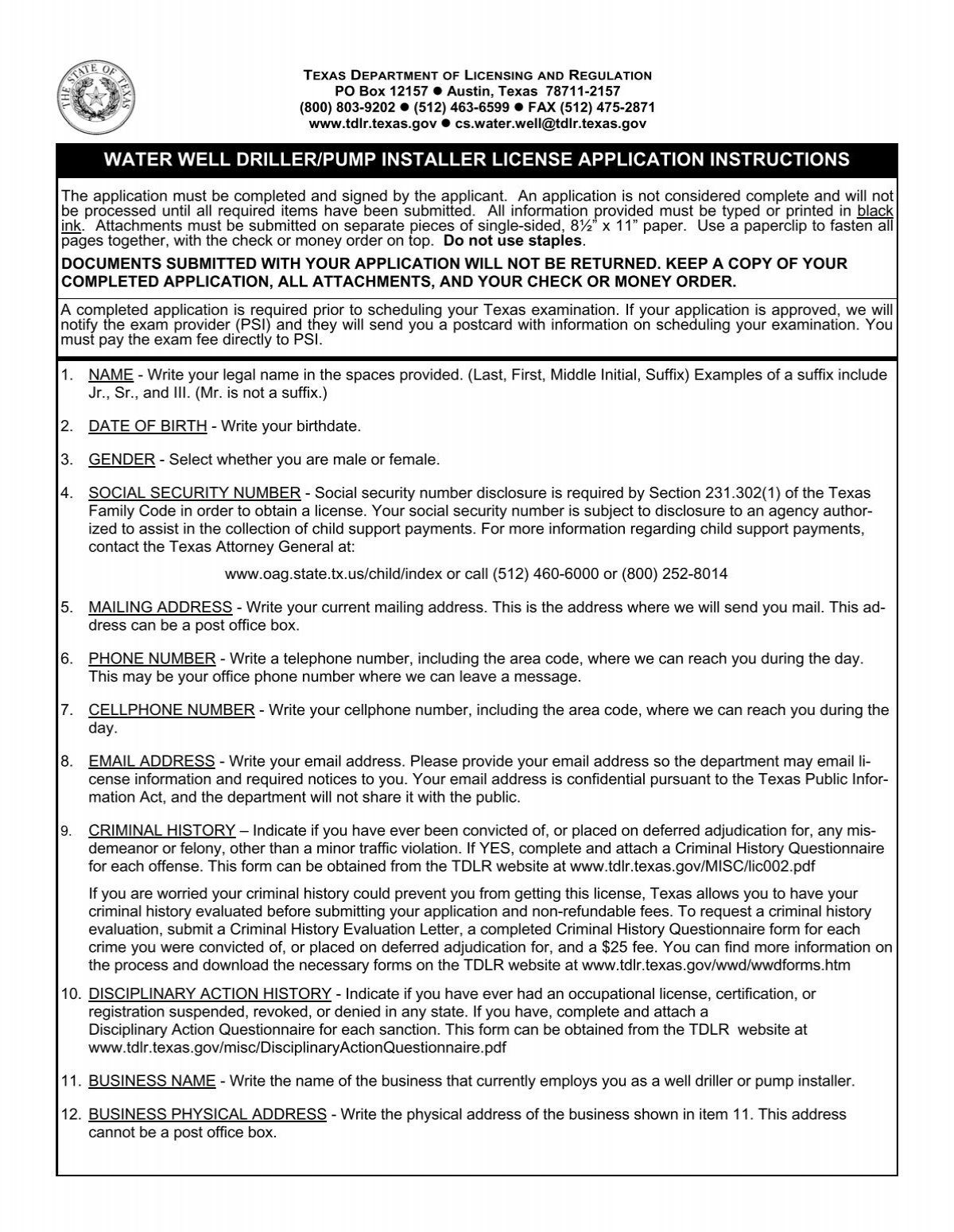 form-015-wwd-texas-department-of-licensing-and-regulation