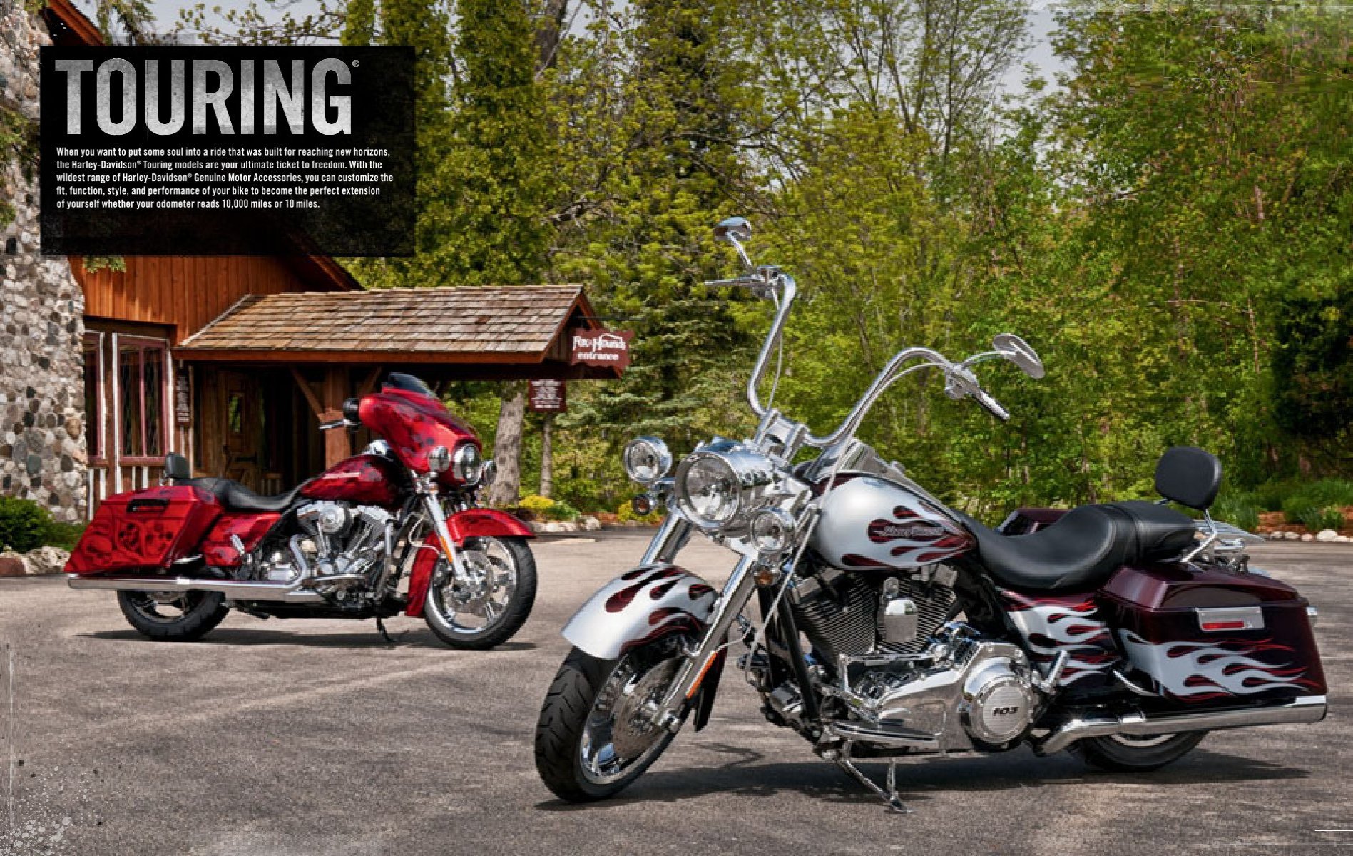 Classic Springer Front End in Black fits Harley Davidson - Dragon