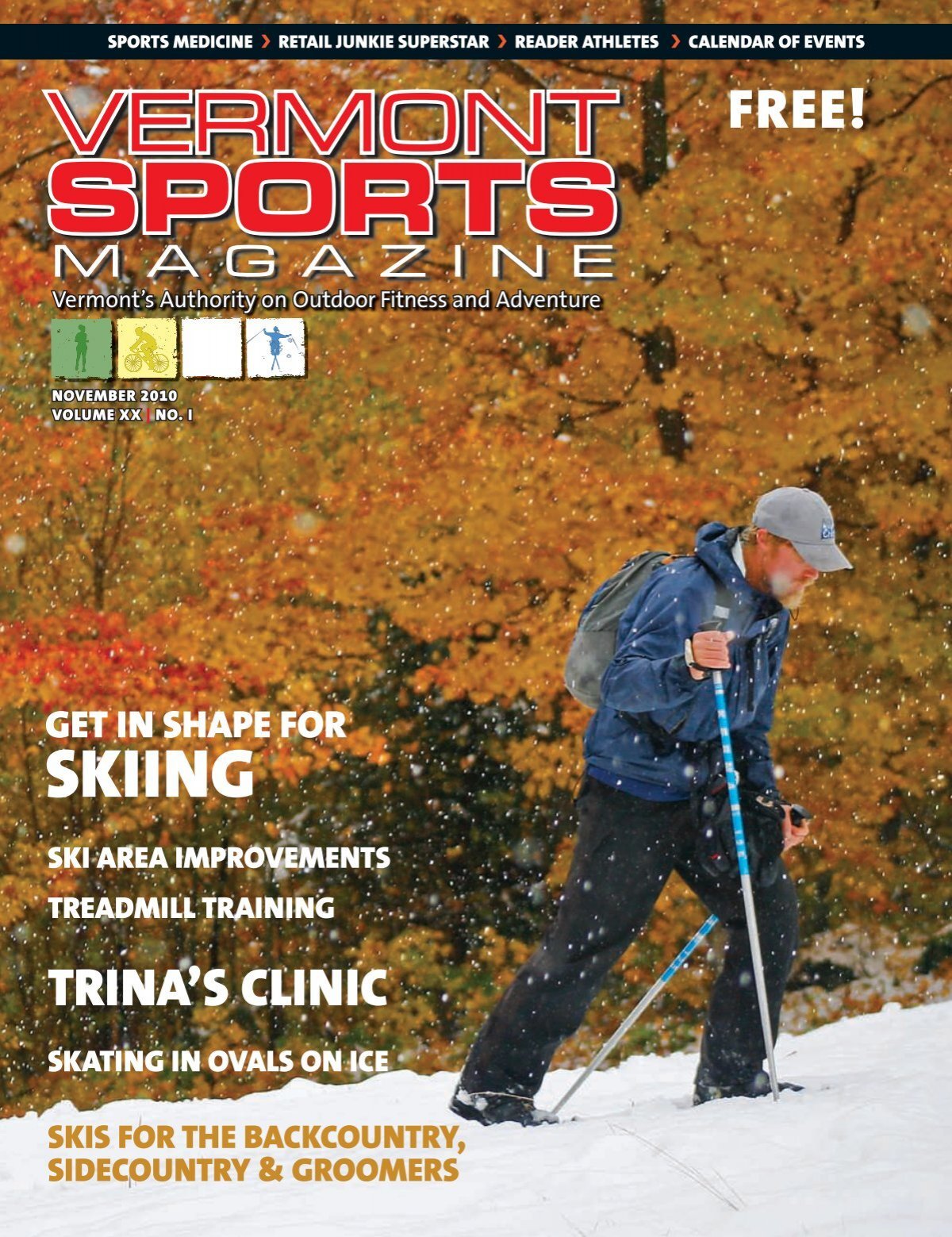 SPORTS MEDICINE I RETAIL JUNKIE - Vermont Sports Magazine