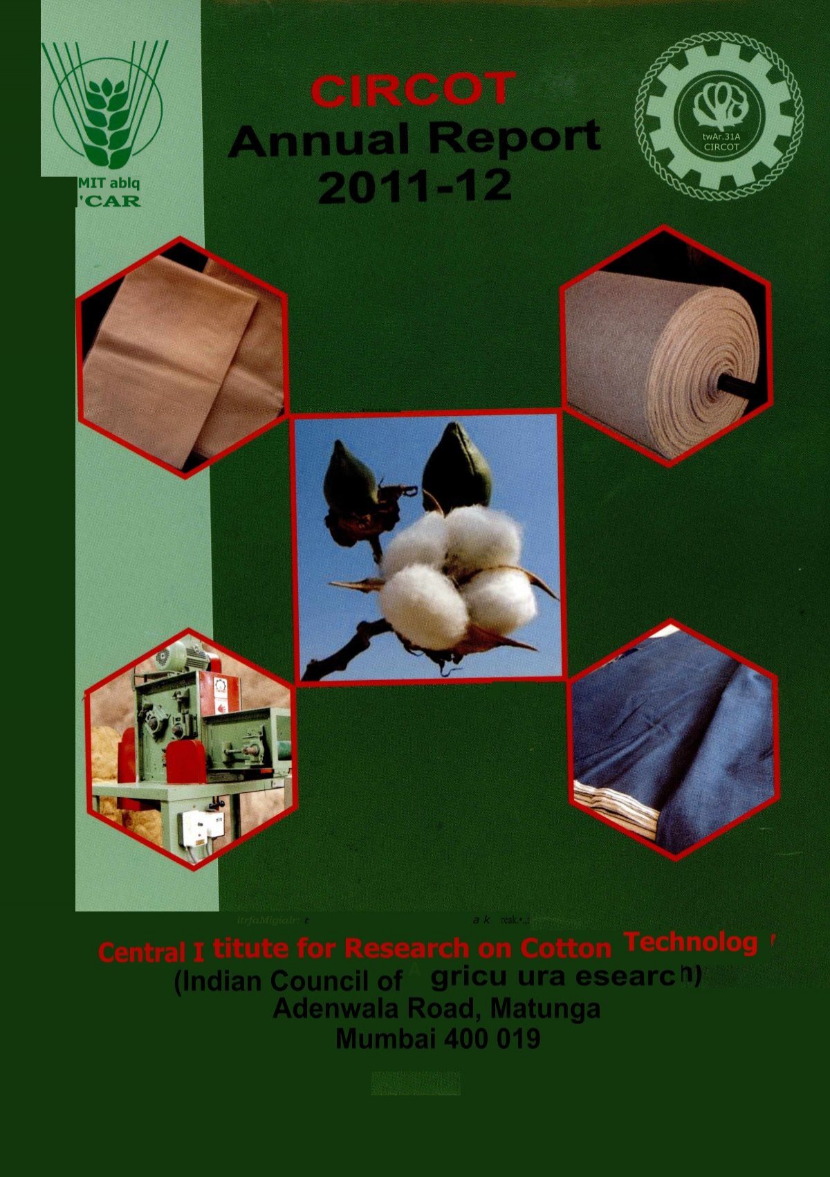 Annual Report 2011-12 - Central Institute for Research on Cotton