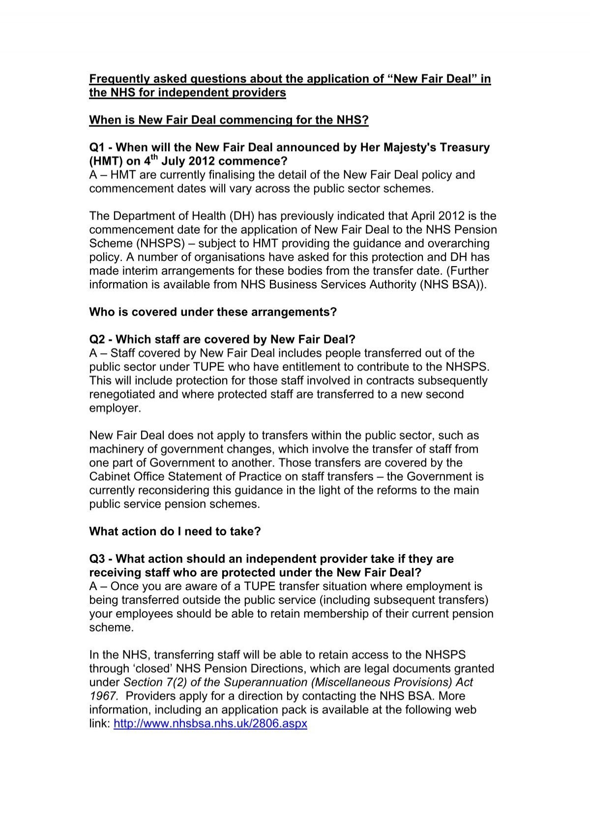 Faqs Nhs Business Services Authority