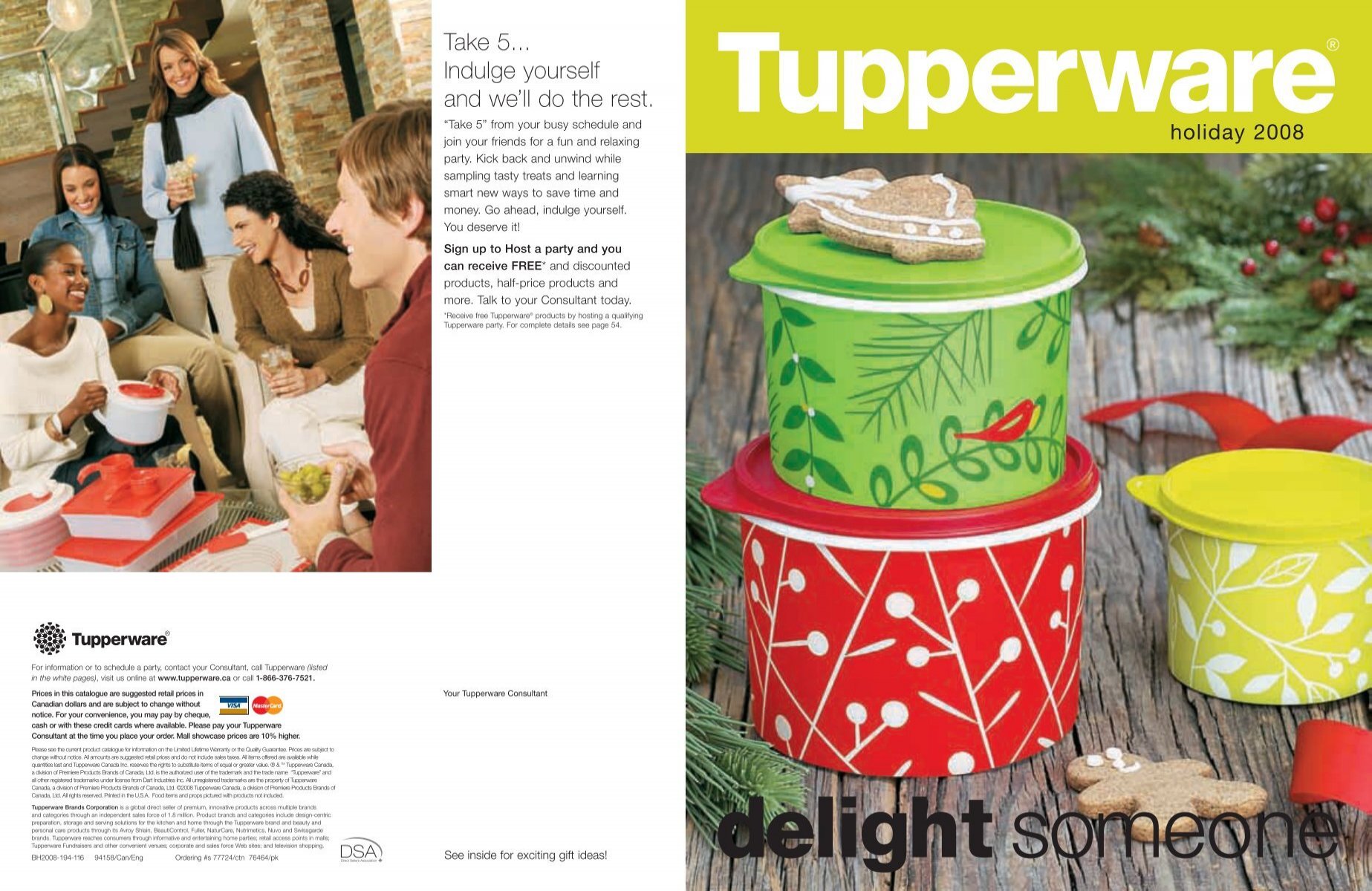 Tupperware Canada, a division of Premiere Products