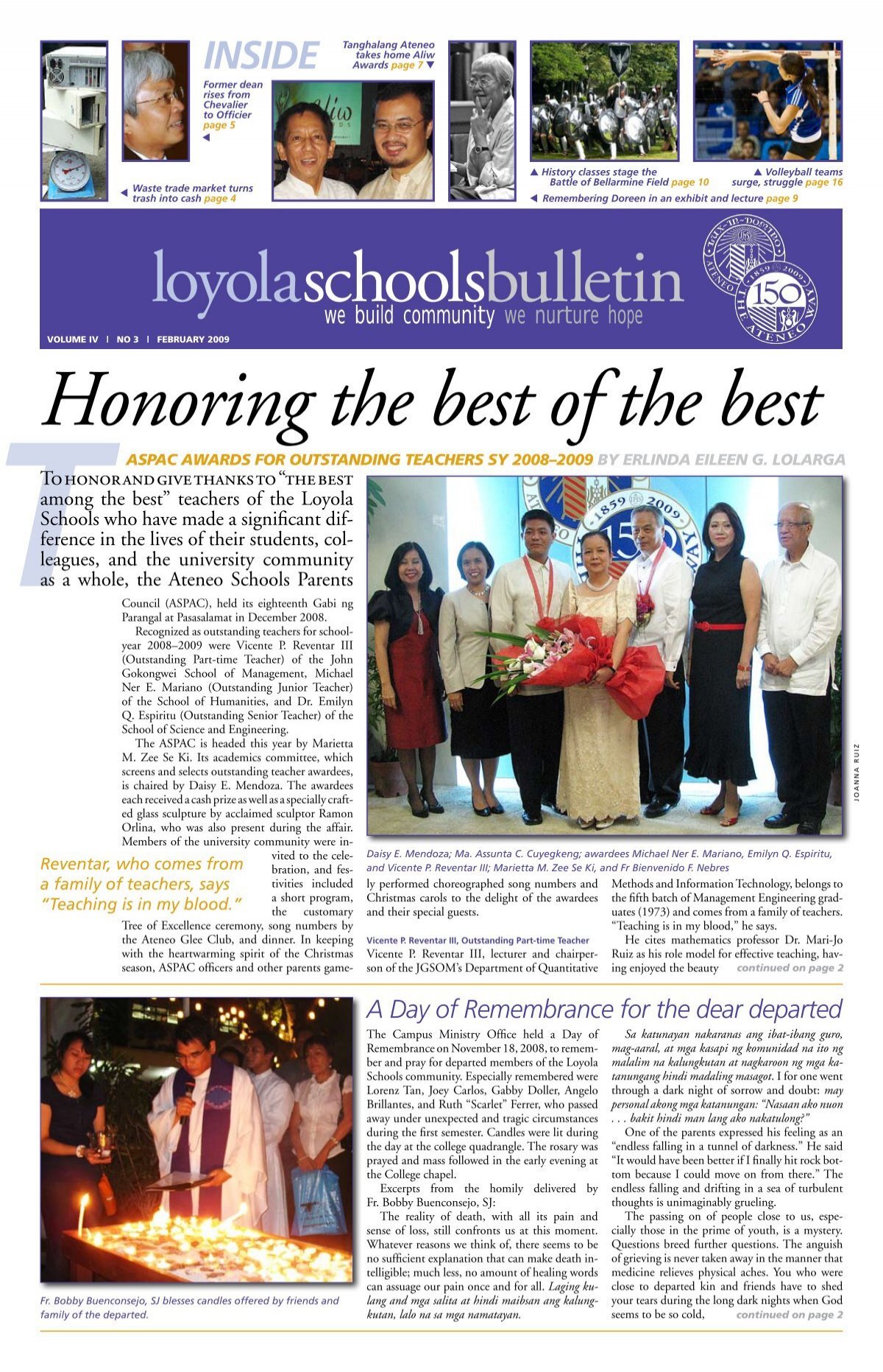 14th Gawad San Luis for Students Ends AY Recognizing Outstanding