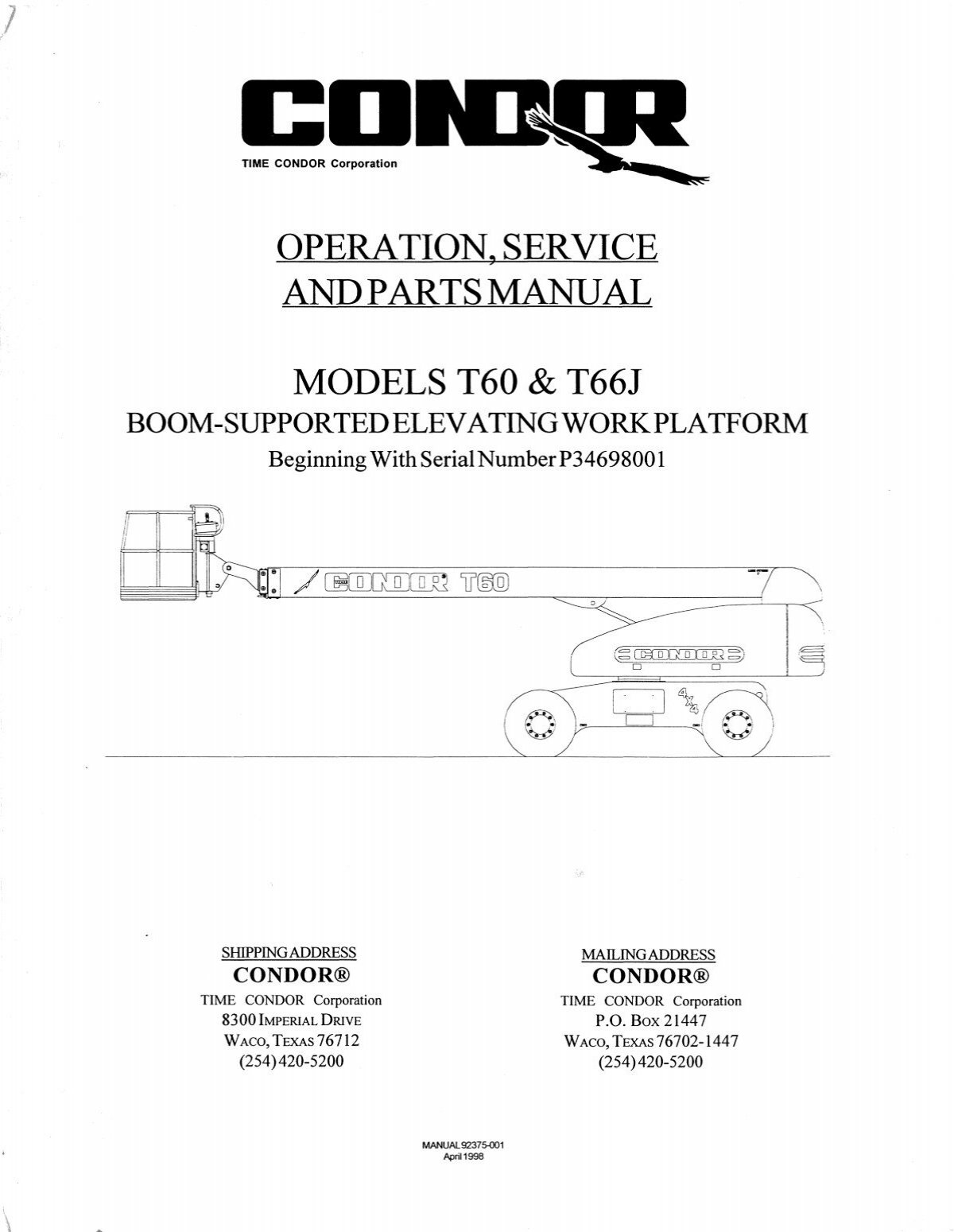 Nissan Pl02 Forklift Service Manual