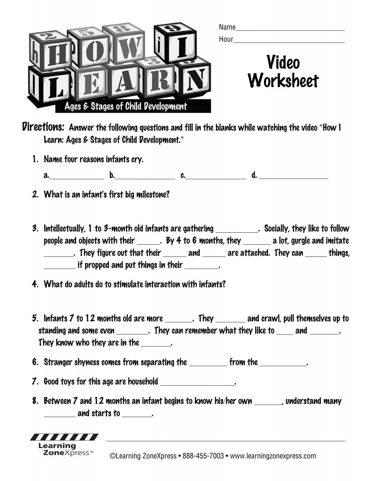 video-worksheet-learning-zone-express