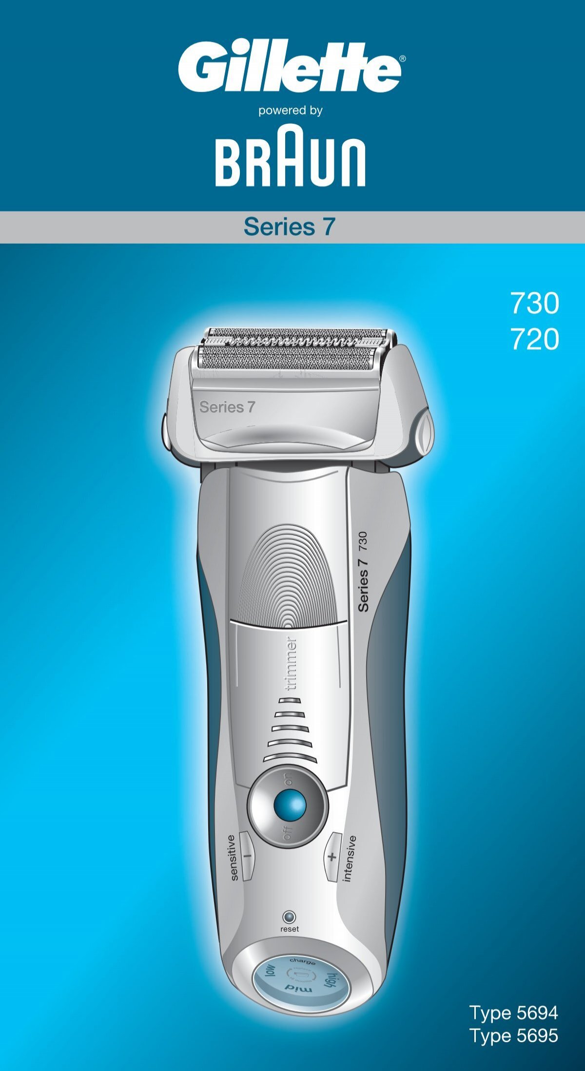 Braun Contour 5885 Electric, rechargeable shaver. Comes with travel case.