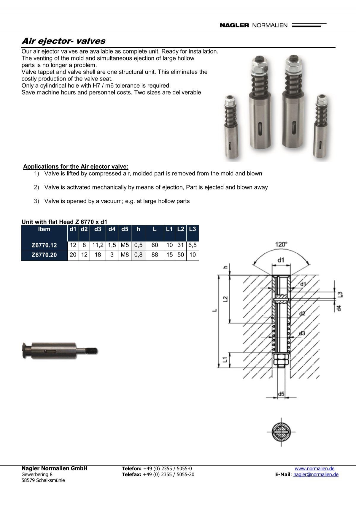 Download Air ejector valves - Nagler Normalien GmbH