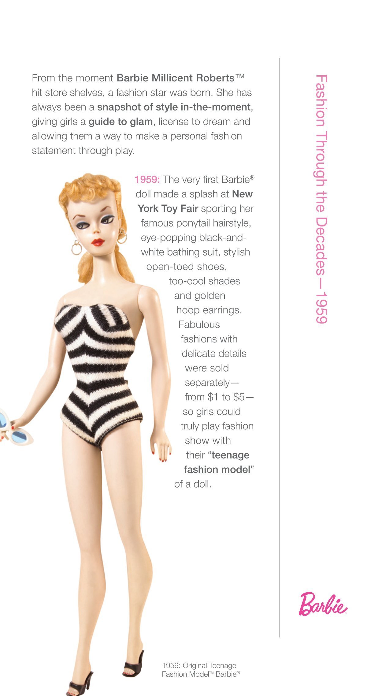 the very first barbie
