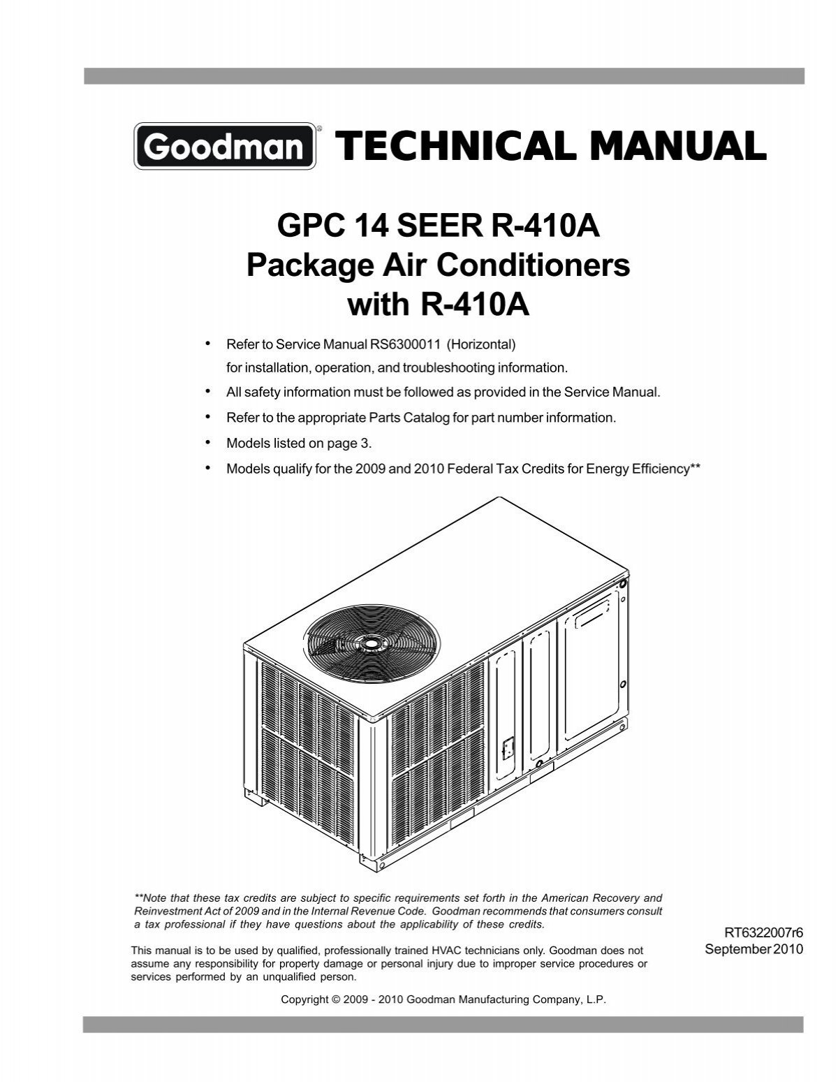 OT18-60A - Goodman OEM Replacement Heat Pump Outdoor Thermostat