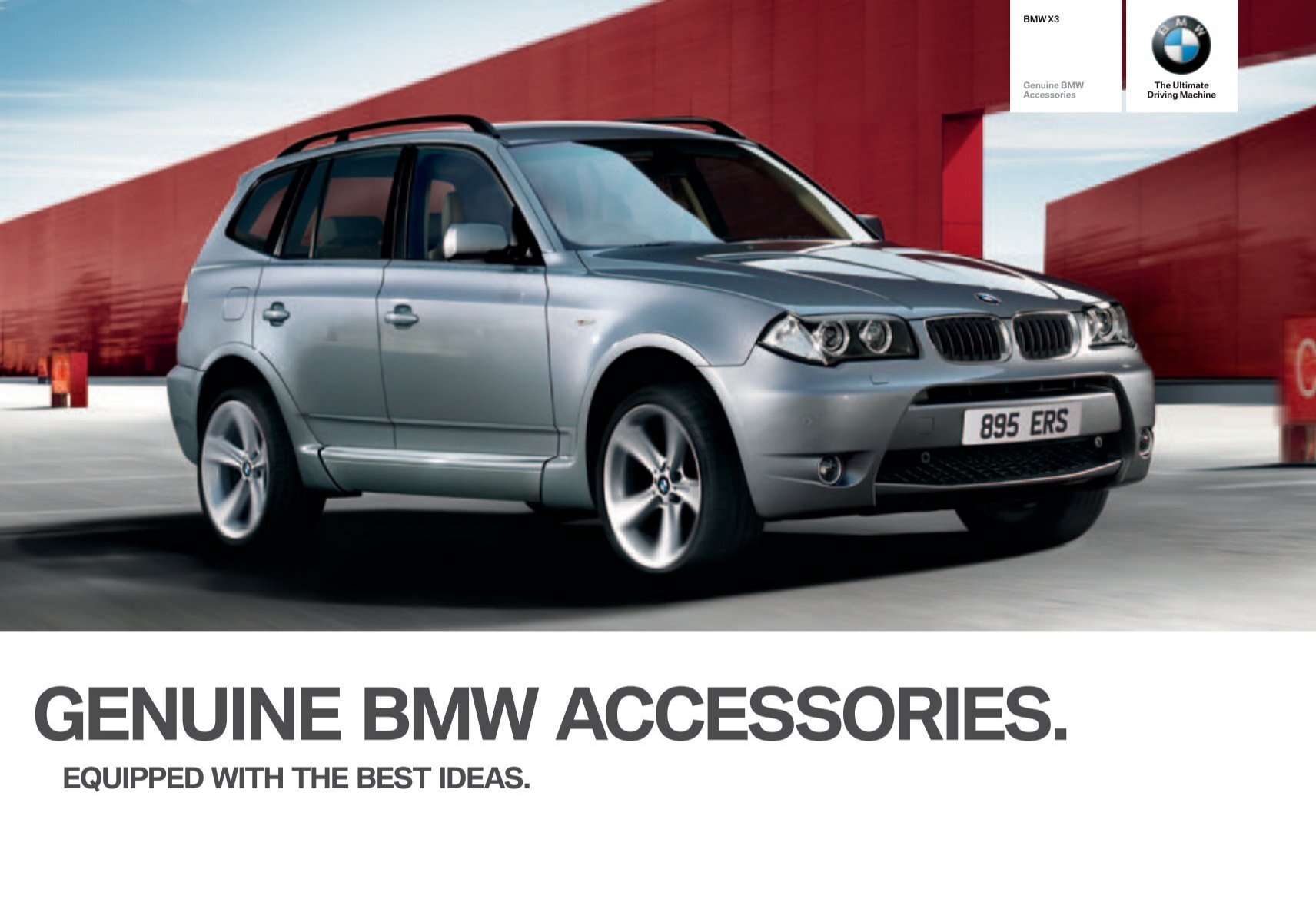 Recycled car - BMW X3 (E83) 5 doors - page 1